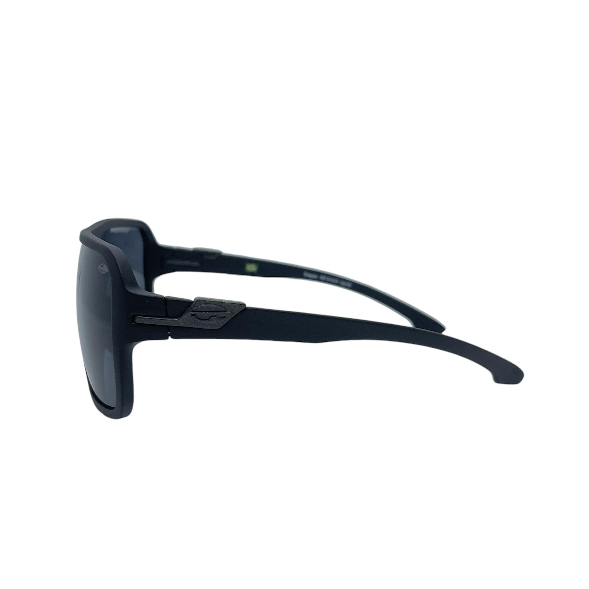 Oculos Solar Mormaii Snapper 437a1401 Preto Fosco Lente Cinza Preto 3
