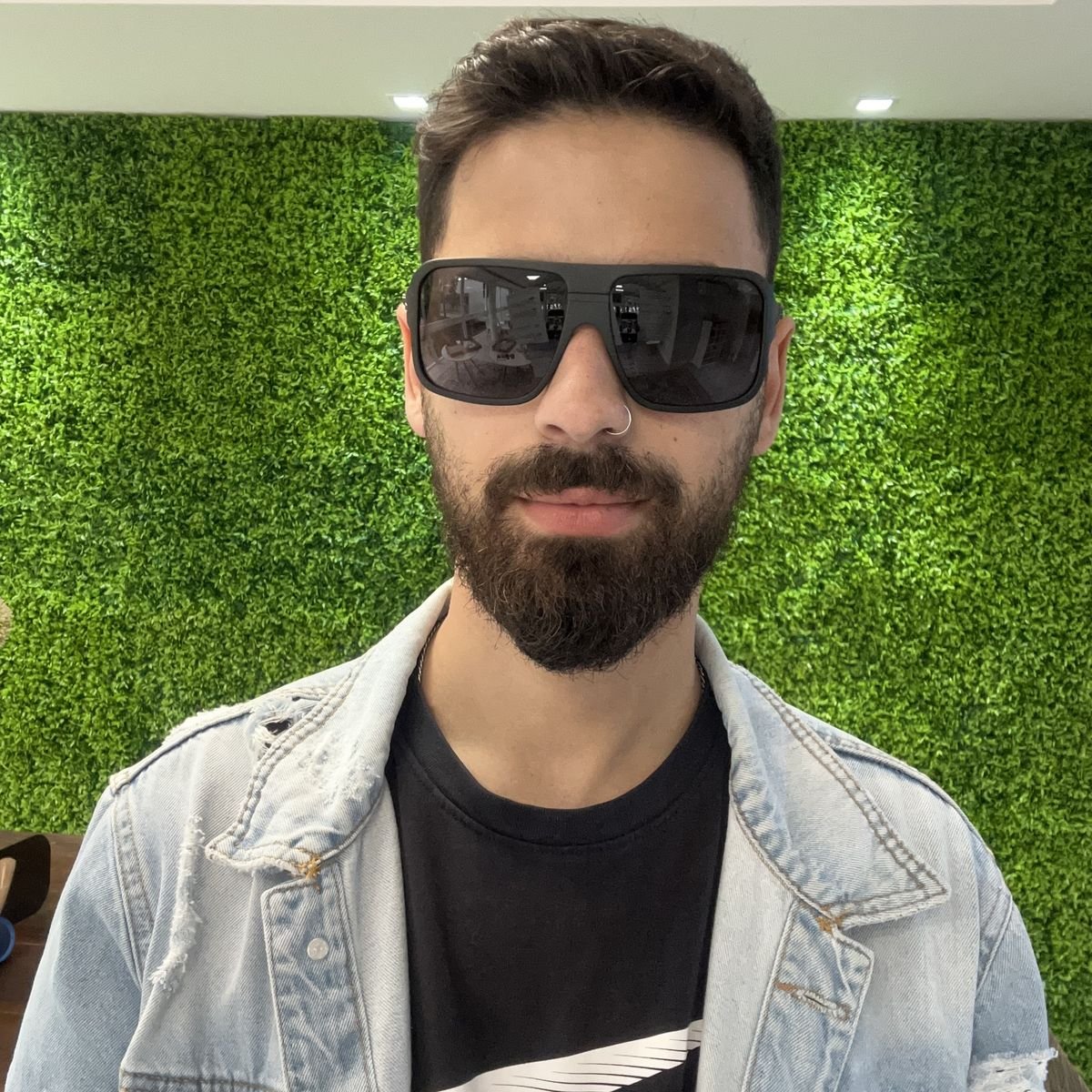 Oculos Solar Mormaii Snapper 437a1401 Preto Fosco Lente Cinza Preto 5