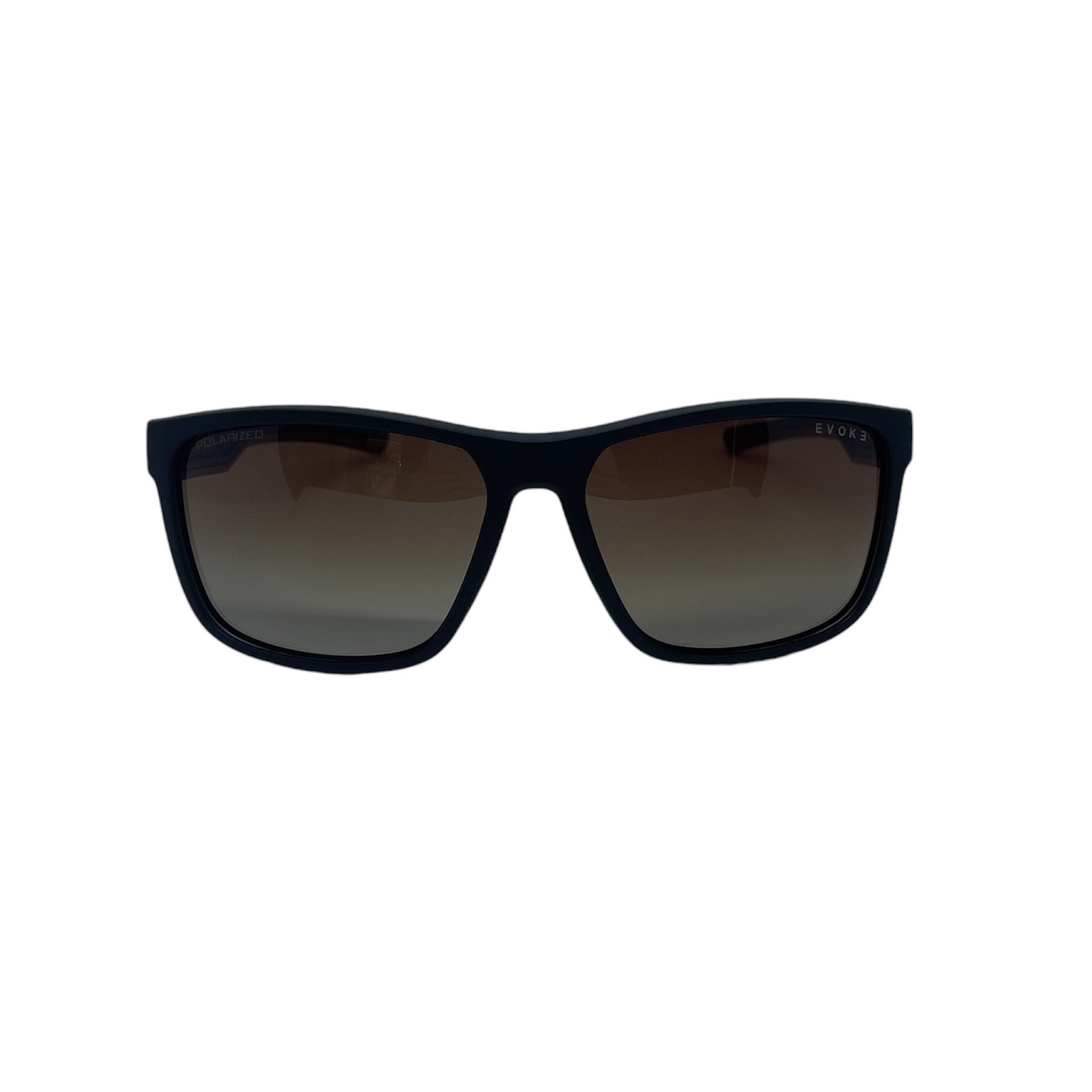Oculos Solar Evoke For You Ds84 A12p Preto Fosco Lente Marrom Degrade Polarizada Preto 2