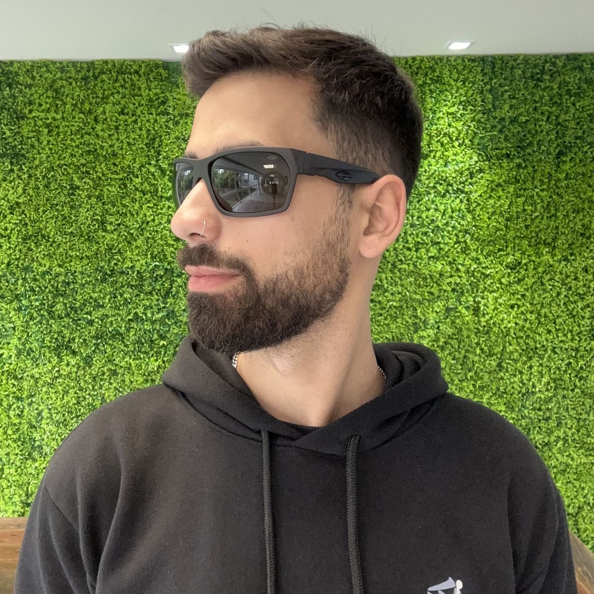 Oculos Solar Mormaii Amazonia 2 442d1371 Fume Fosco Lente Verde Cinza 4