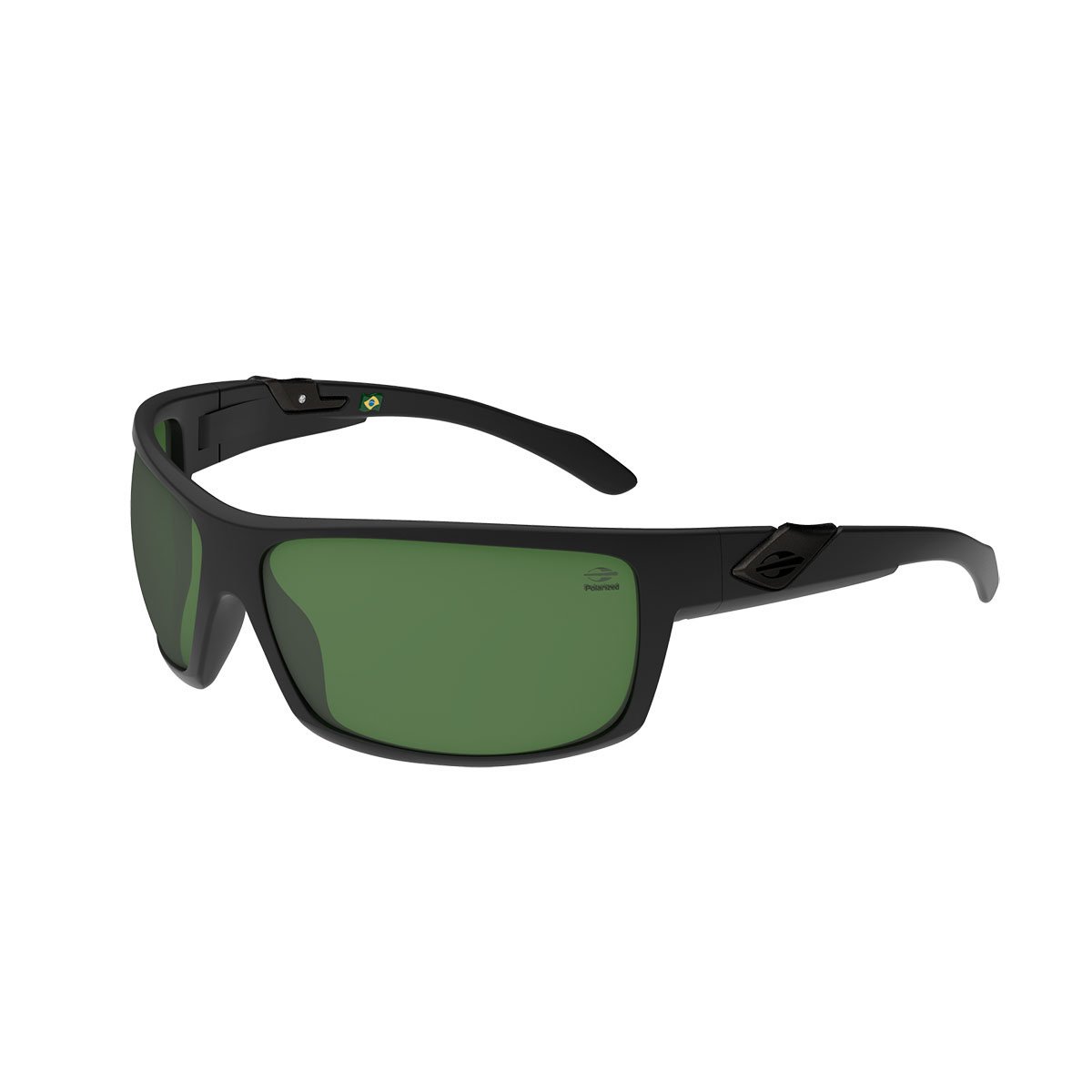 Oculos Solar Mormaii Joaca 345a1489 Preto Fosco Lente Verde Polarizada Preto 1