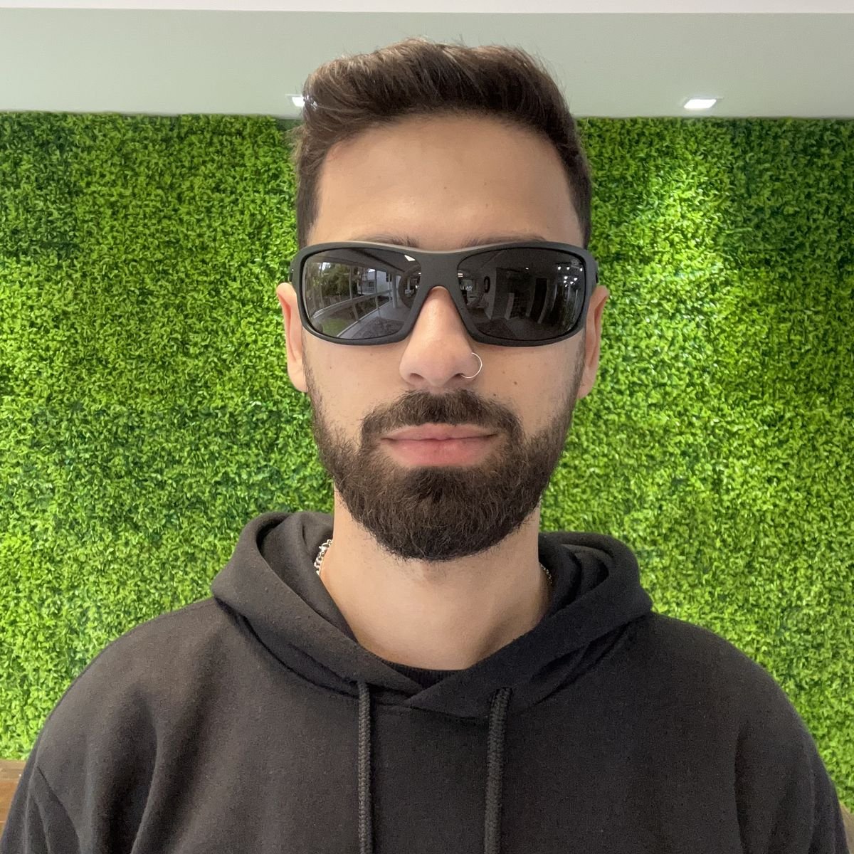 Oculos Solar Mormaii Joaca 345a1489 Preto Fosco Lente Verde Polarizada Preto 3