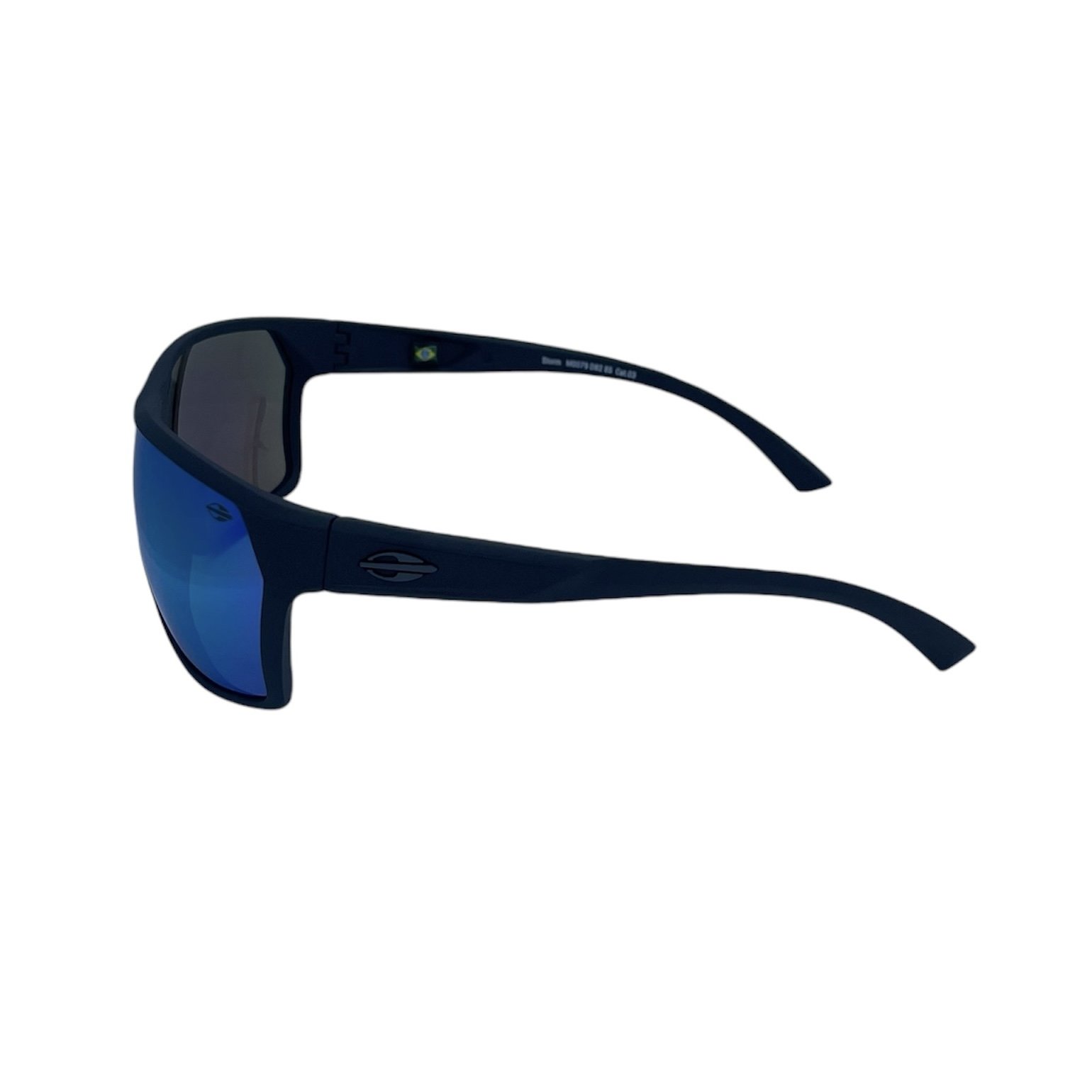 Oculos Solar Mormaii Storm M0079d8285 Cinza Fosco Lente Verde Espelhada Cinza 3