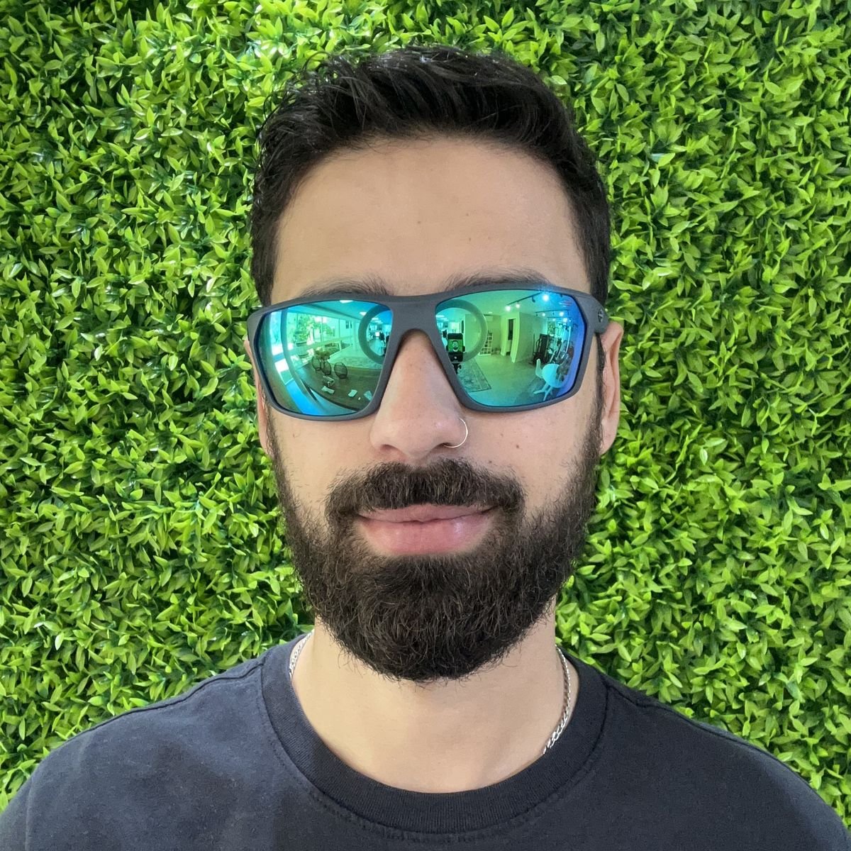 Oculos Solar Mormaii Storm M0079d8285 Cinza Fosco Lente Verde Espelhada Cinza 6