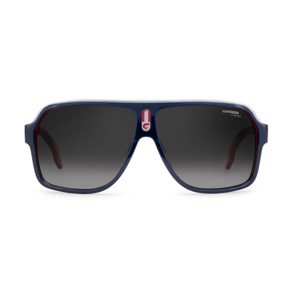 Oculos Solar Carrera 1001/s 8ru9o 62 Azul Brilho Lente Cinza Degrade Azul/Vermelho 2