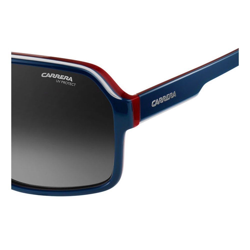 Oculos Solar Carrera 1001/s 8ru9o 62 Azul Brilho Lente Cinza Degrade Azul/Vermelho 3