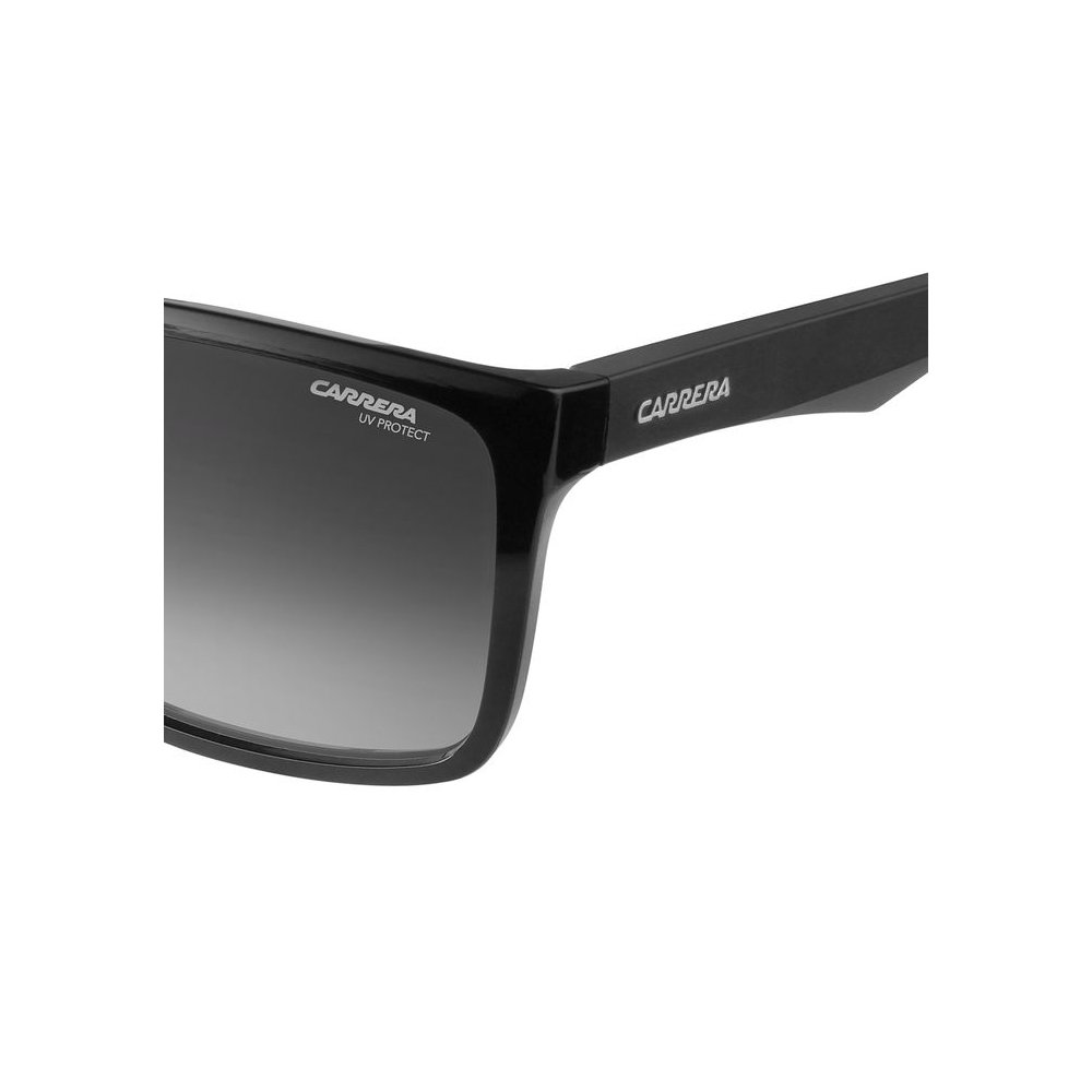 Oculos Solar Carrera 5039/s 8079o 58 Preto Brilho Lente Degrade Cinza Preto 3