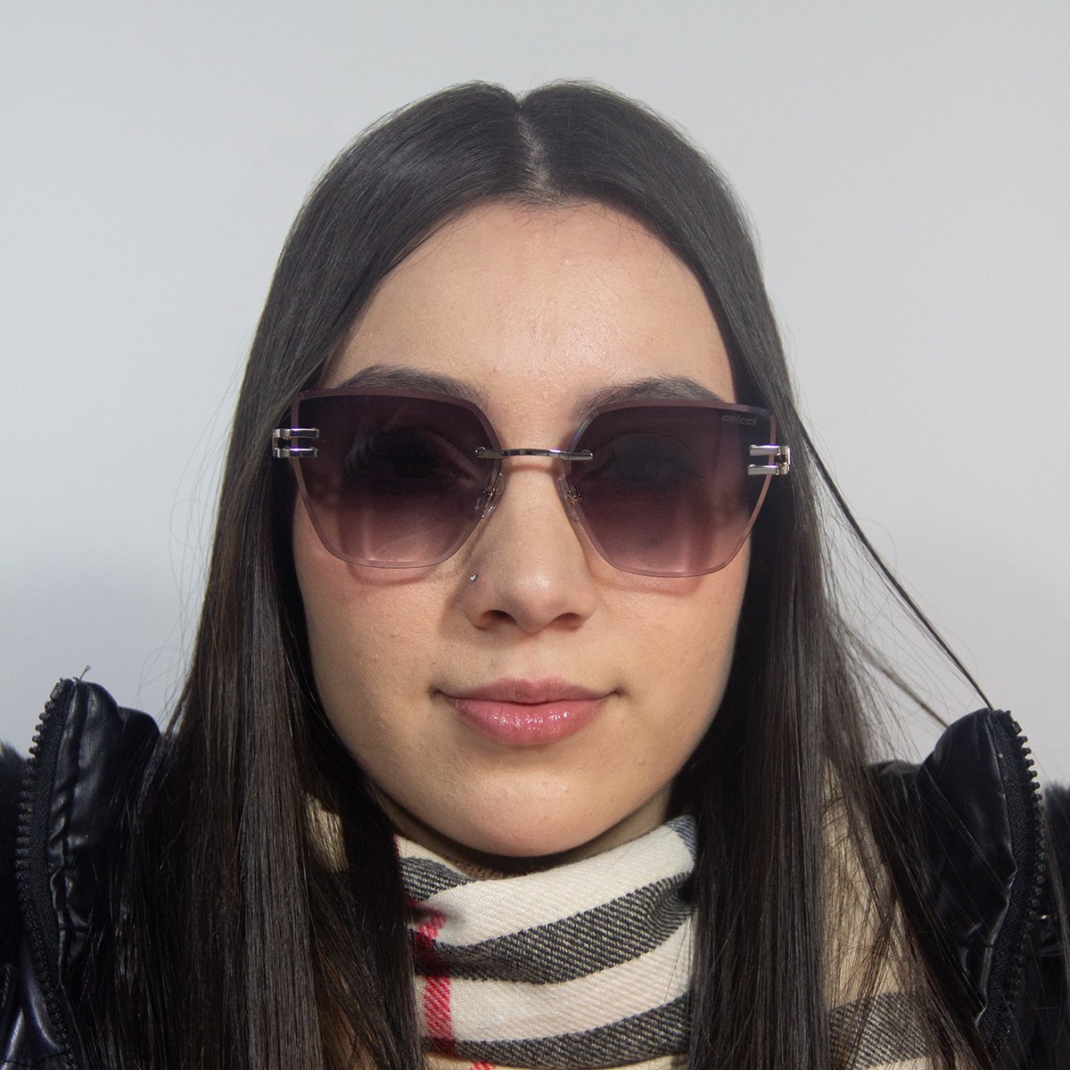 Oculos Solar Colcci C0278e1033 Dourado Brilho Lente Cinza Degrade cat1 Dourado 3