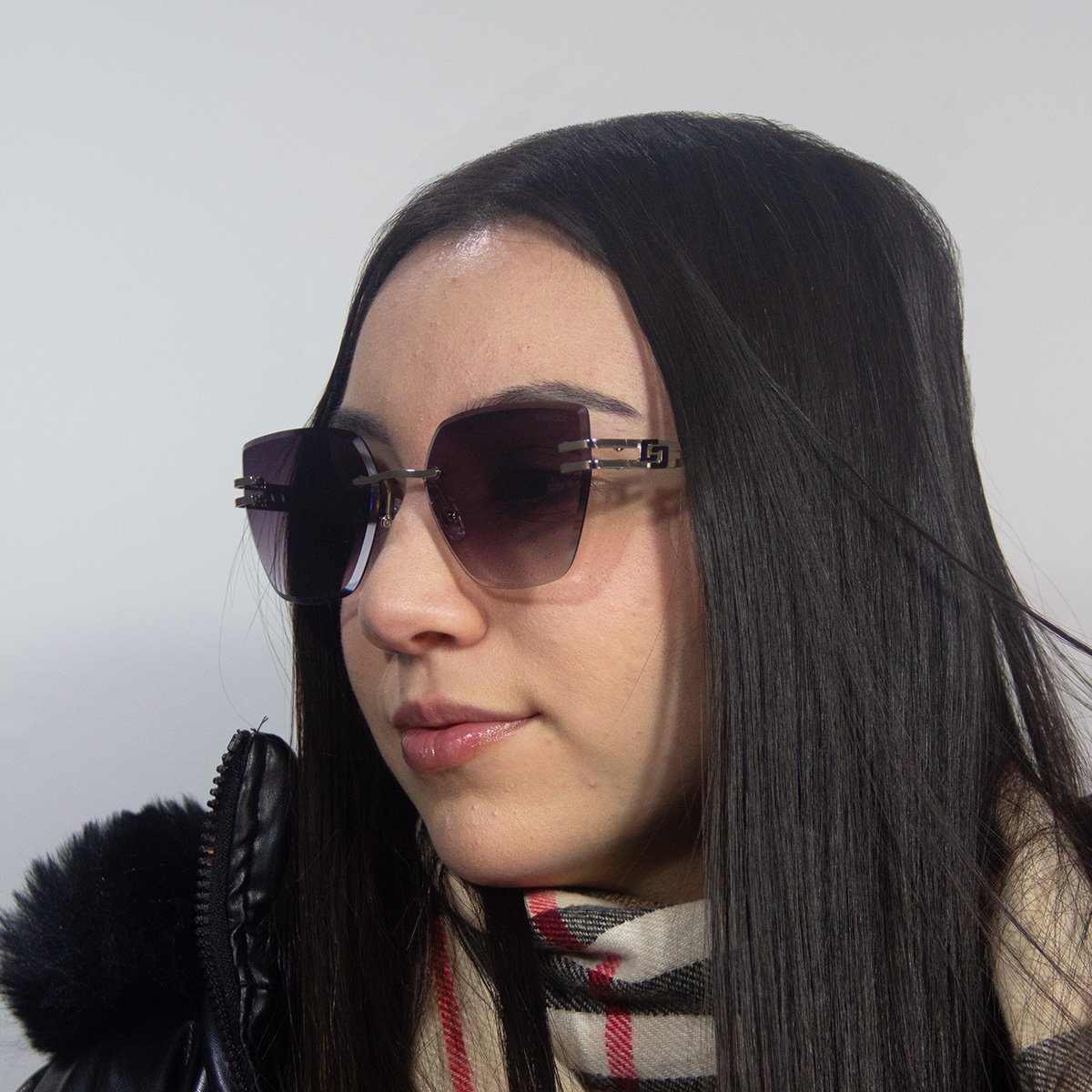 Oculos Solar Colcci C0278e1033 Dourado Brilho Lente Cinza Degrade cat1 Dourado 4