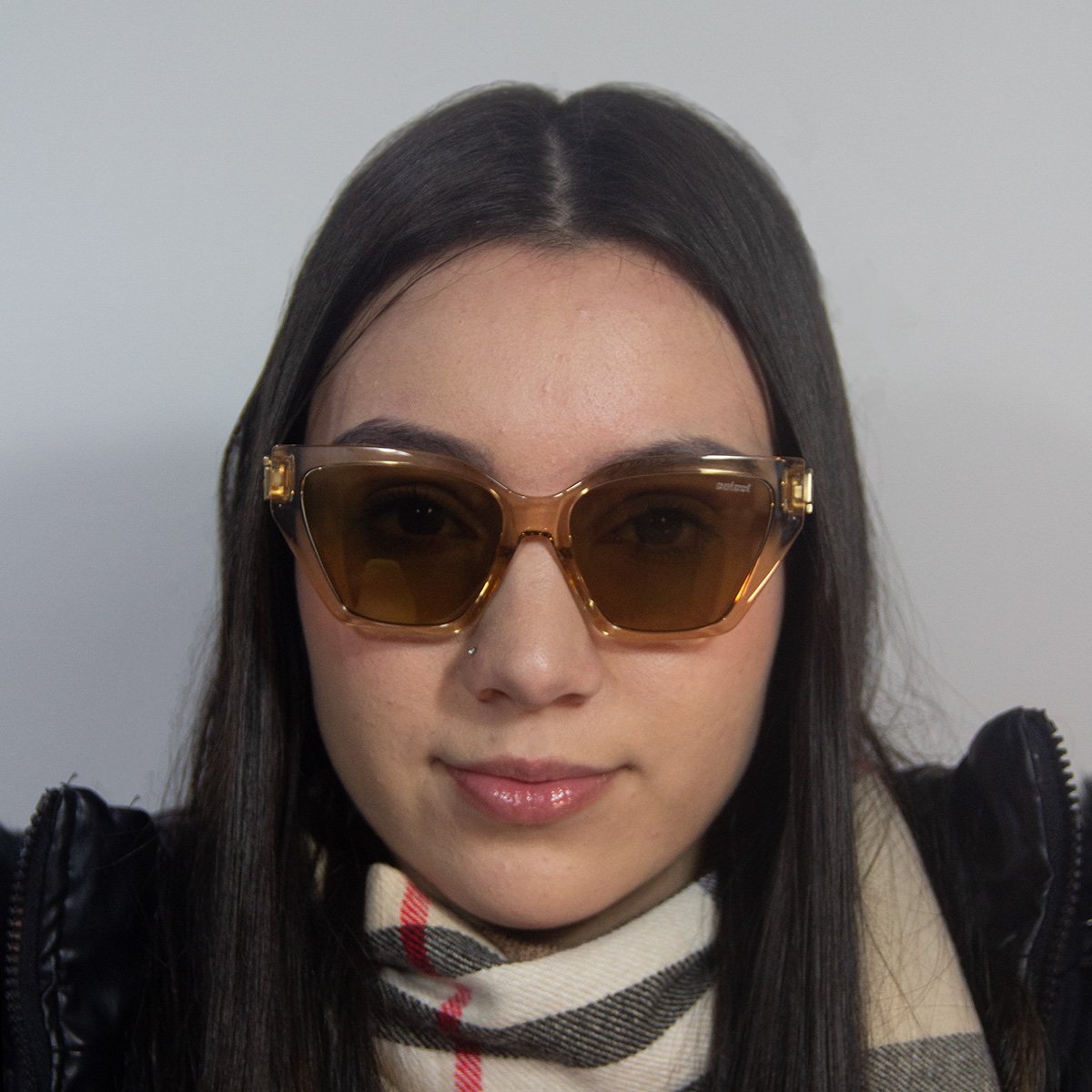 Oculos Solar Colcci Miranda C0292b9281 Nude Translucido Lente Dourado Espelhada cat1 Nude 4