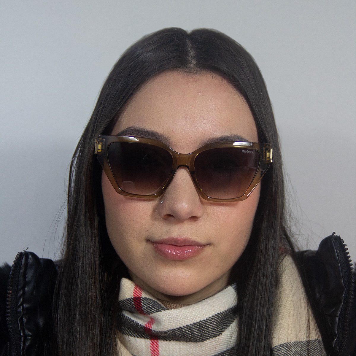 Oculos Solar Colcci Miranda C0292fg334 Marrom Translucido Lente Marrom Degrade cat1 Marrom 4