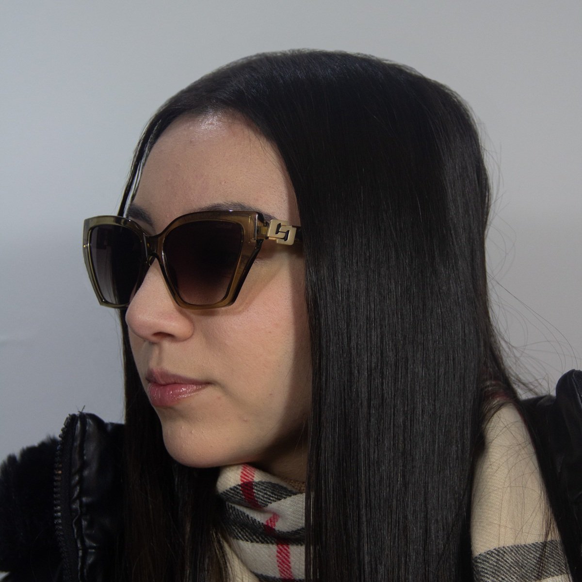 Oculos Solar Colcci Miranda C0292fg334 Marrom Translucido Lente Marrom Degrade cat1 Marrom 5