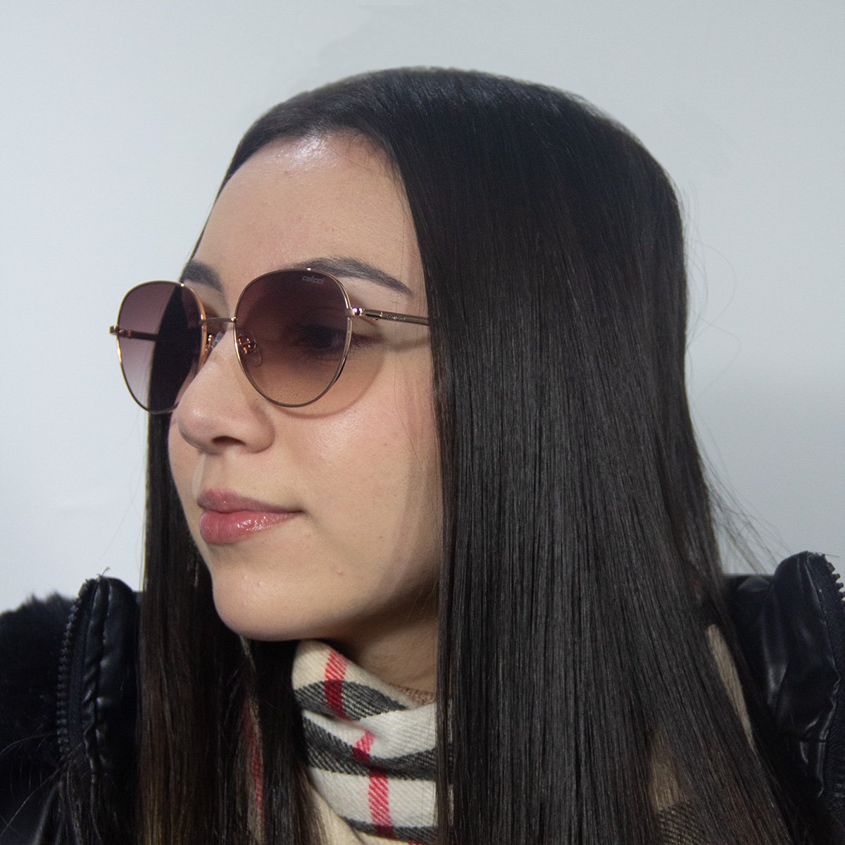 Oculos Solar Colcci C0280e6034 Rose Brilho Lente Marrom Degrade cat1 Rosé 4