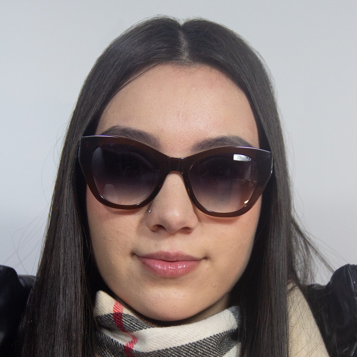 Oculos Solar Colcci Jaq C0291j3933 Marrom Translucido Lente Cinza Degrade cat1 Marrom 3