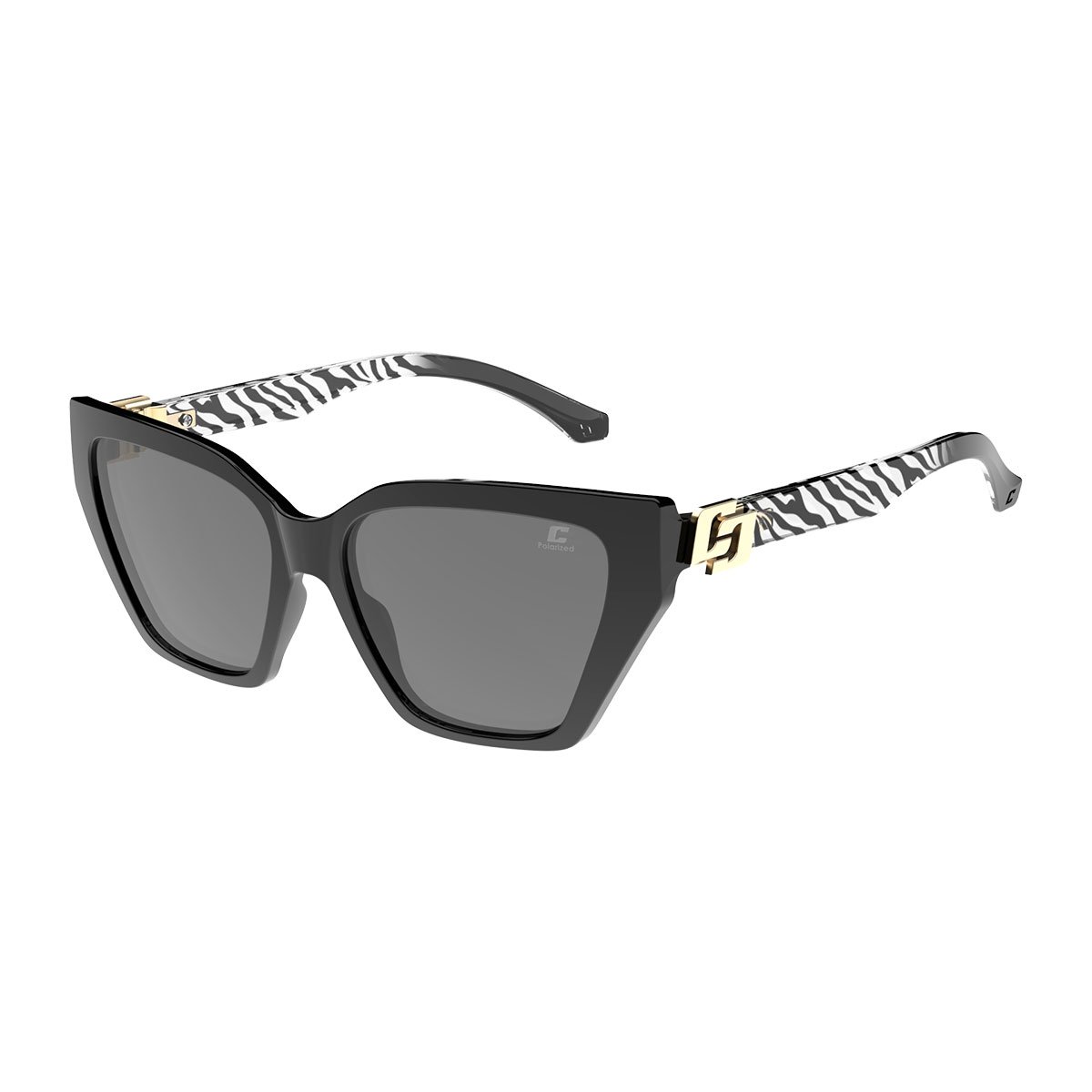 Oculos Solar Colcci Miranda C0292apy03 Preto Brilho Lente Cinza Polarizada cat1