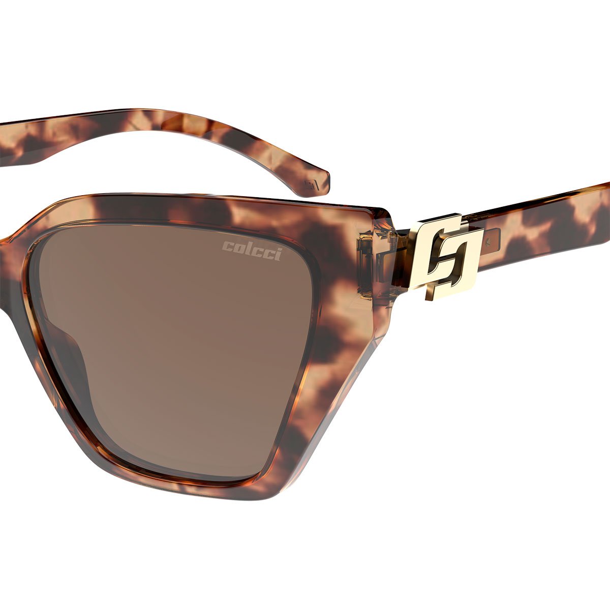 Oculos Solar Colcci Miranda C0292f2102 Marrom Brilho Demi Lente Marrom cat1 Marrom 3