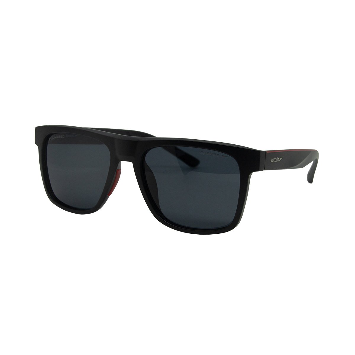 Oculos Solar Speedo Freeride 29 A11p Preto Fosco Lente Cinza Polarizada