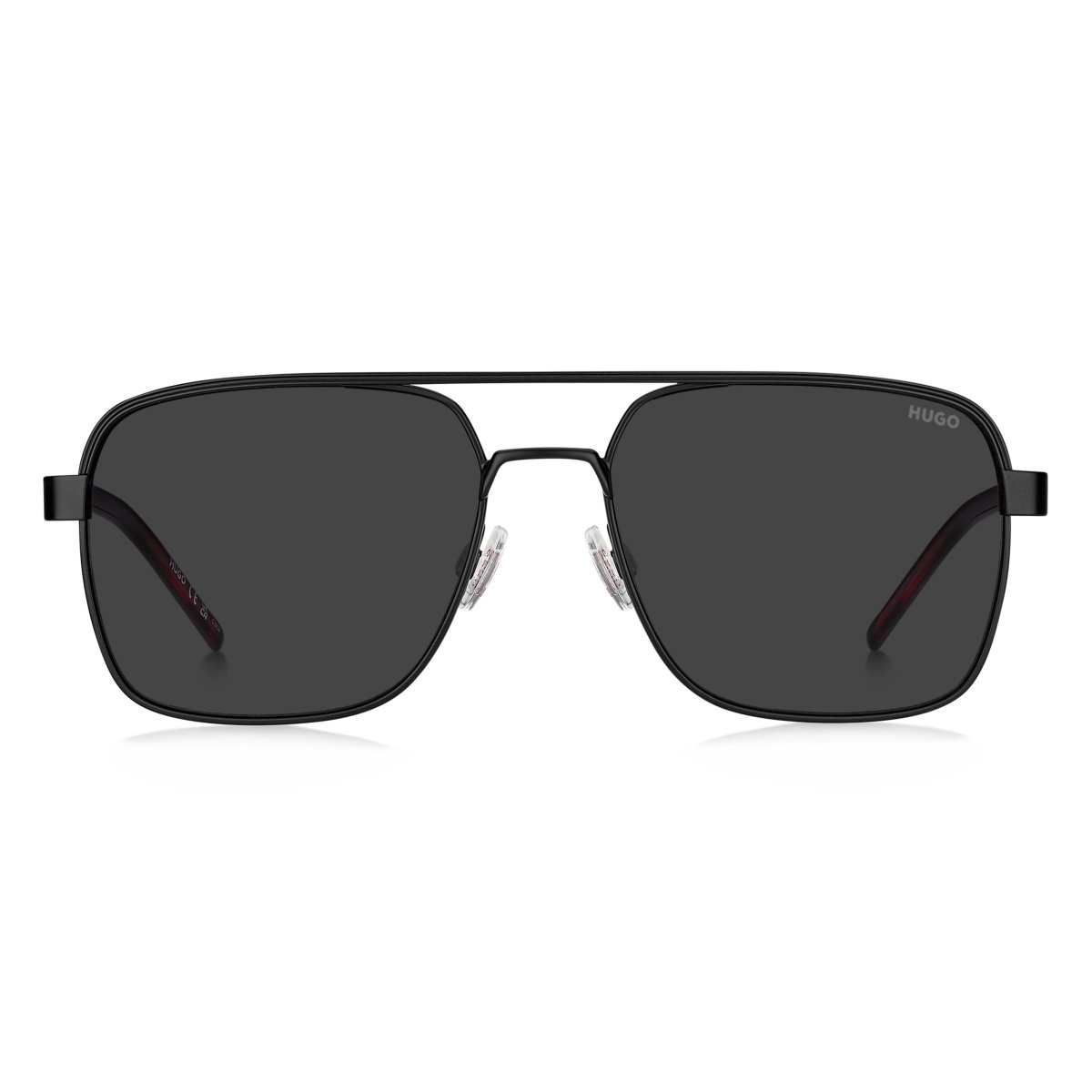 Oculos Solar Hugo Hg1384/s 003 57 Preto Fosco Lente Cinza Preto 2