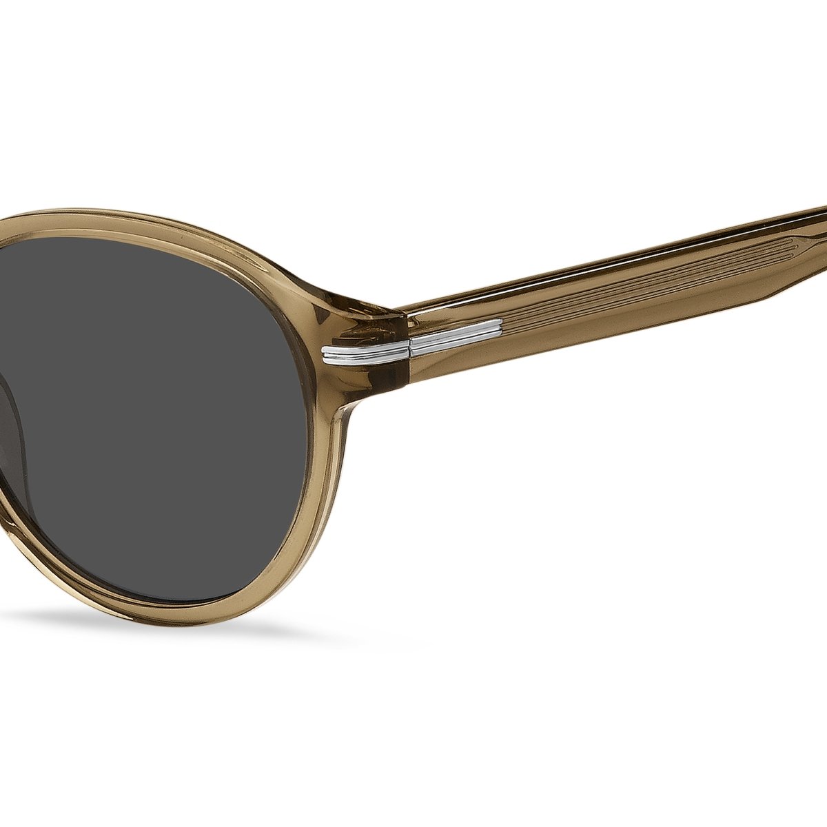 Oculos Solar Boss 1506/s 10a 52 Bege Translucido Lente Cinza Bege 3