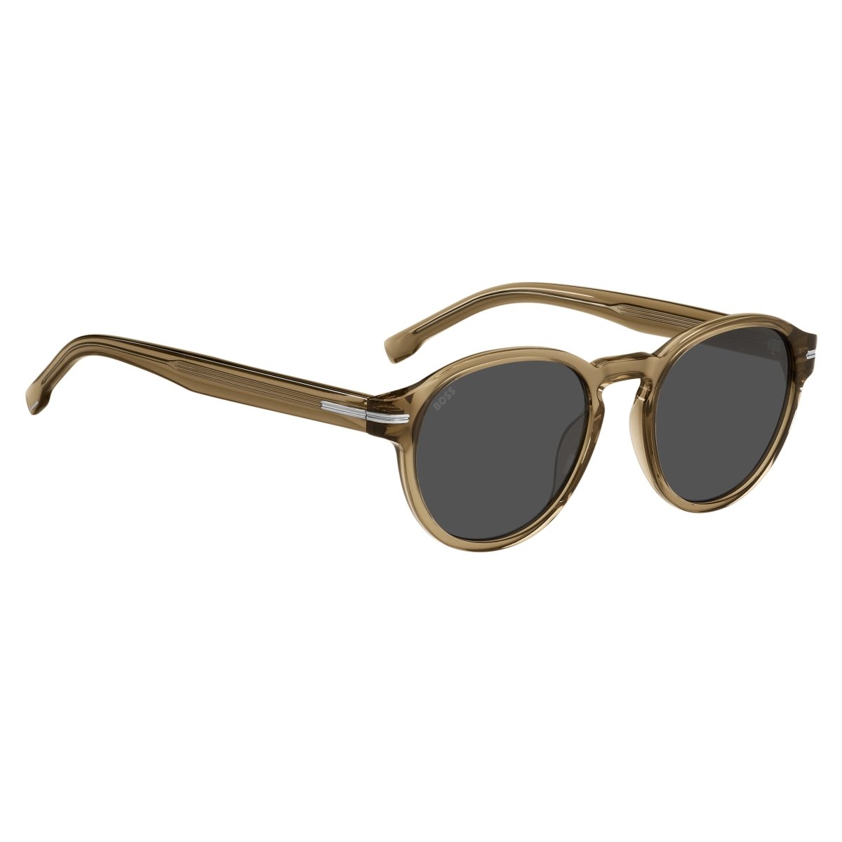 Oculos Solar Boss 1506/s 10a 52 Bege Translucido Lente Cinza Bege 4