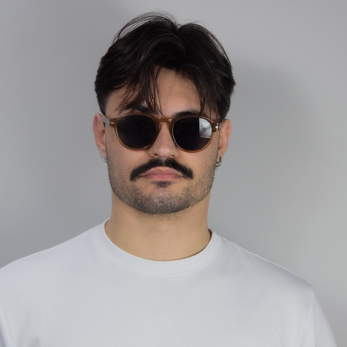 Oculos Solar Boss 1506/s 10a 52 Bege Translucido Lente Cinza Bege 5