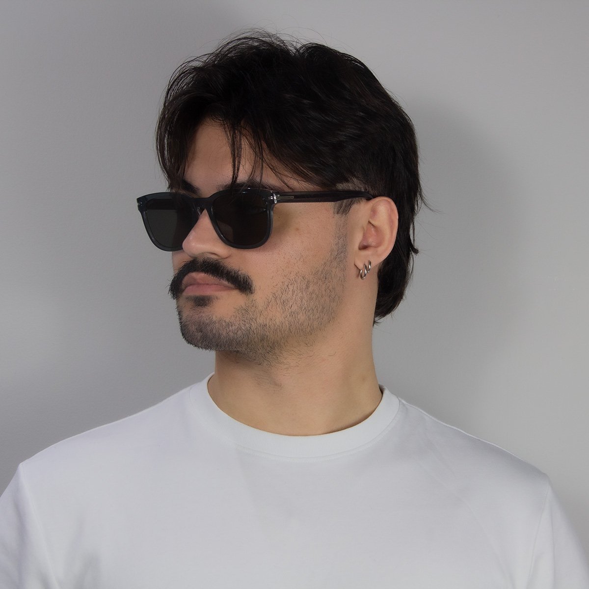 Oculos Solar Boss 1722/g/s Cbl 54 Cinza Translucido Lente Cinza Cinza 6