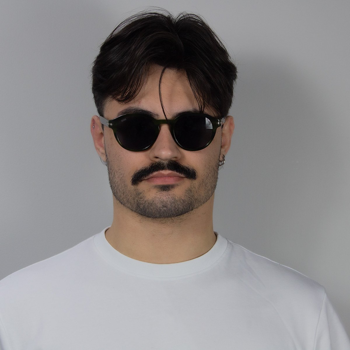 Oculos Solar Boss 1721/s 6ak 50 Verde Brilho Lente Cinza Verde 5