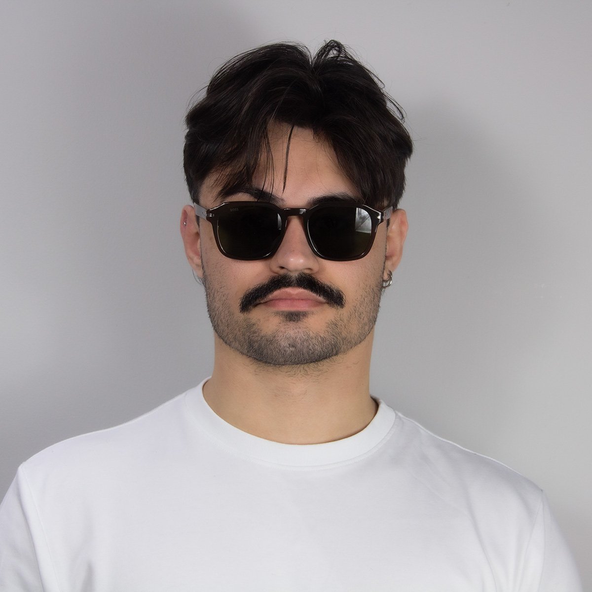 Oculos Solar Boss 1627/s 09q 51 Marrom Translucido Lente Verde Marrom 5