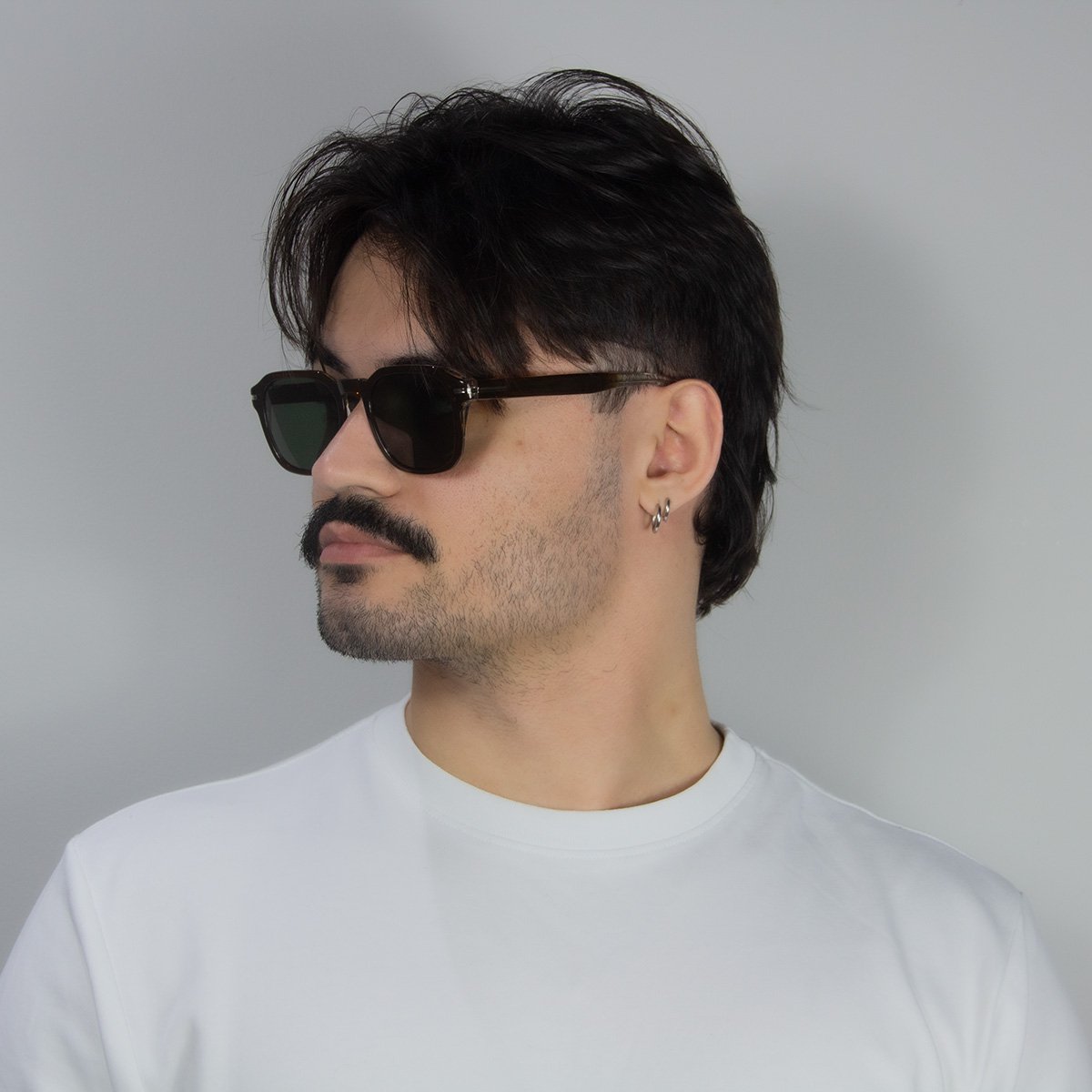 Oculos Solar Boss 1627/s 09q 51 Marrom Translucido Lente Verde Marrom 6