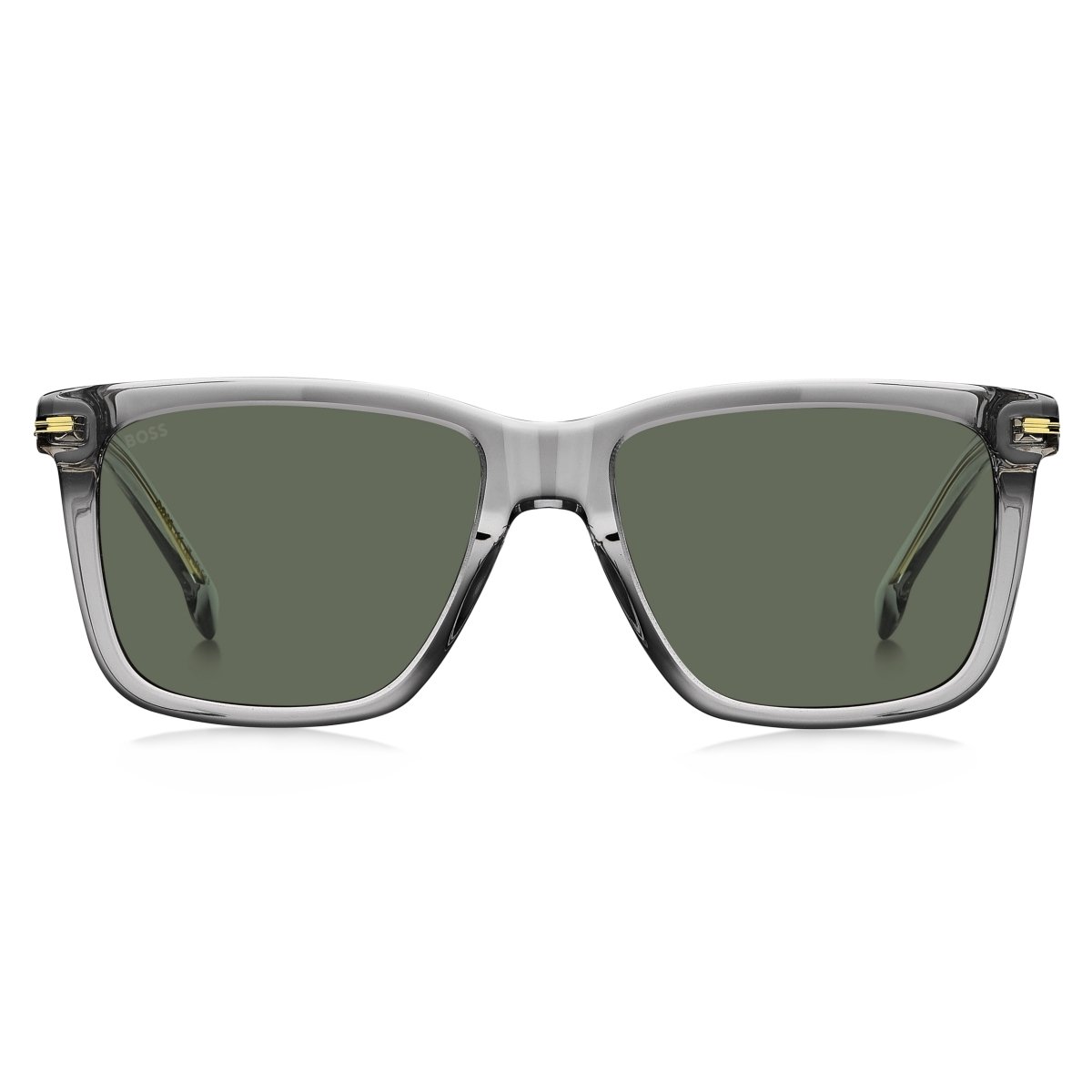 Oculos Solar Boss 1598/s Kb7 55 Fume Translucido Lente Verde Cinza/Fumê 2
