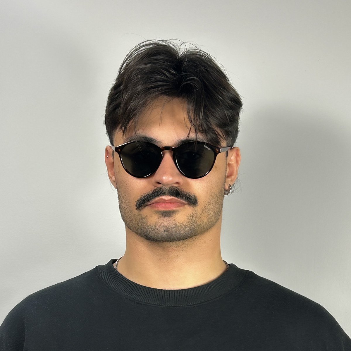 Oculos Solar Polaroid Pld4153/s 086 50 Marrom Brilho Havana Lente Verde Polarizada Marrom 5