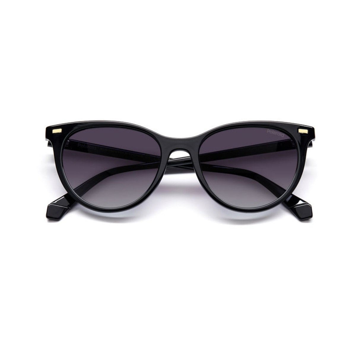 Oculos Solar Polaroid Pld4107/s 807 52 Preto Brilho Lente Cinza Degrade Polarizada Preto 3