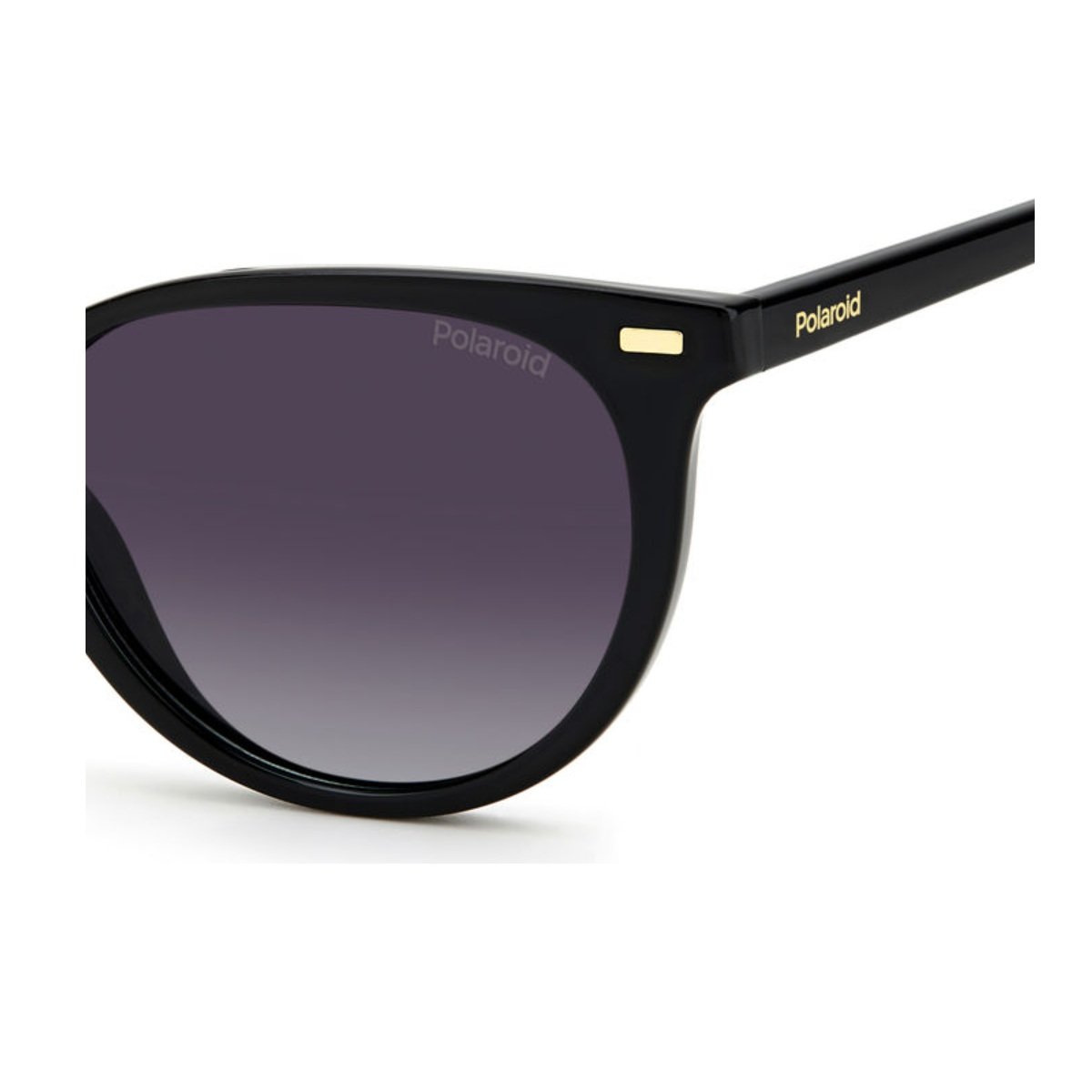 Oculos Solar Polaroid Pld4107/s 807 52 Preto Brilho Lente Cinza Degrade Polarizada Preto 4