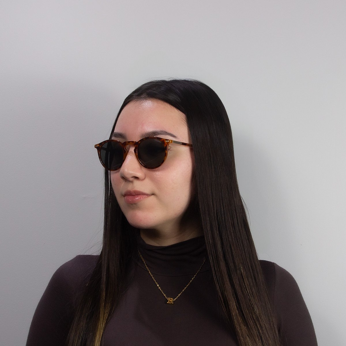 Oculos Solar Polaroid Pld2086/s 086uc 47 Marrom Brilho Havana Lente Verde Polarizada Marrom 5