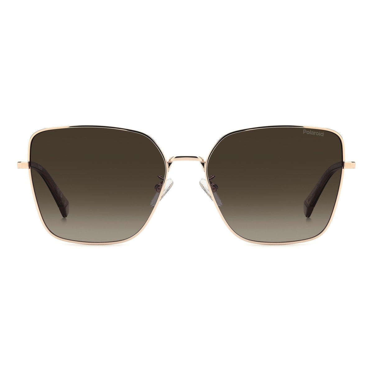 Oculos Solar Polaroid Pld4193/g/s/x Ddv 59 Dourado Brilho Lente Marrom Degrade Polarizada Dourado 2