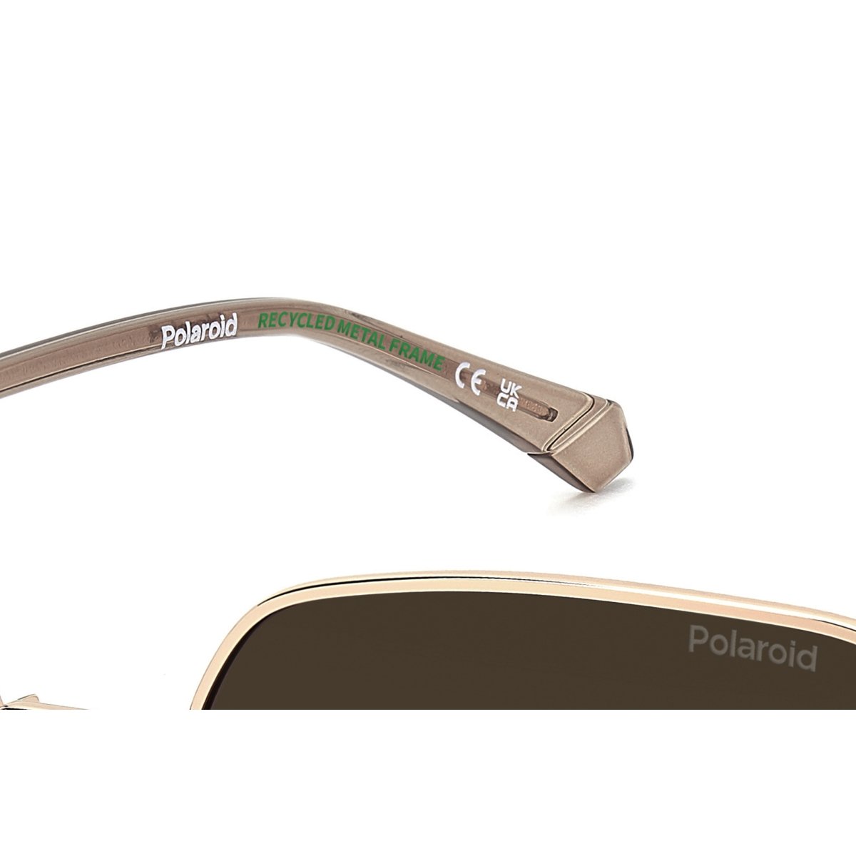 Oculos Solar Polaroid Pld4193/g/s/x Ddv 59 Dourado Brilho Lente Marrom Degrade Polarizada Dourado 4