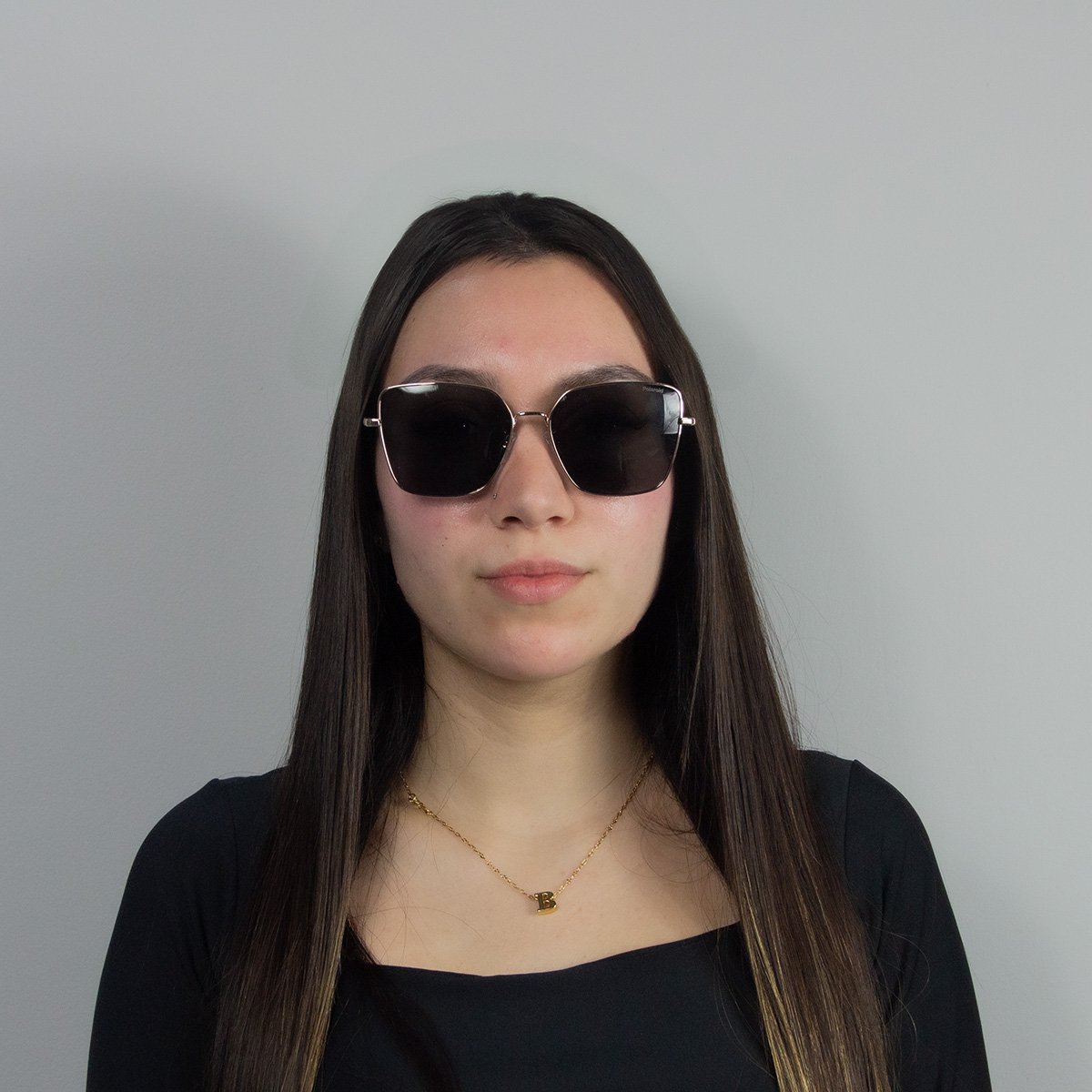 Oculos Solar Polaroid Pld4193/g/s/x 2f7 59 Dourado Brilho Lente Cinza Polarizada Dourado 5