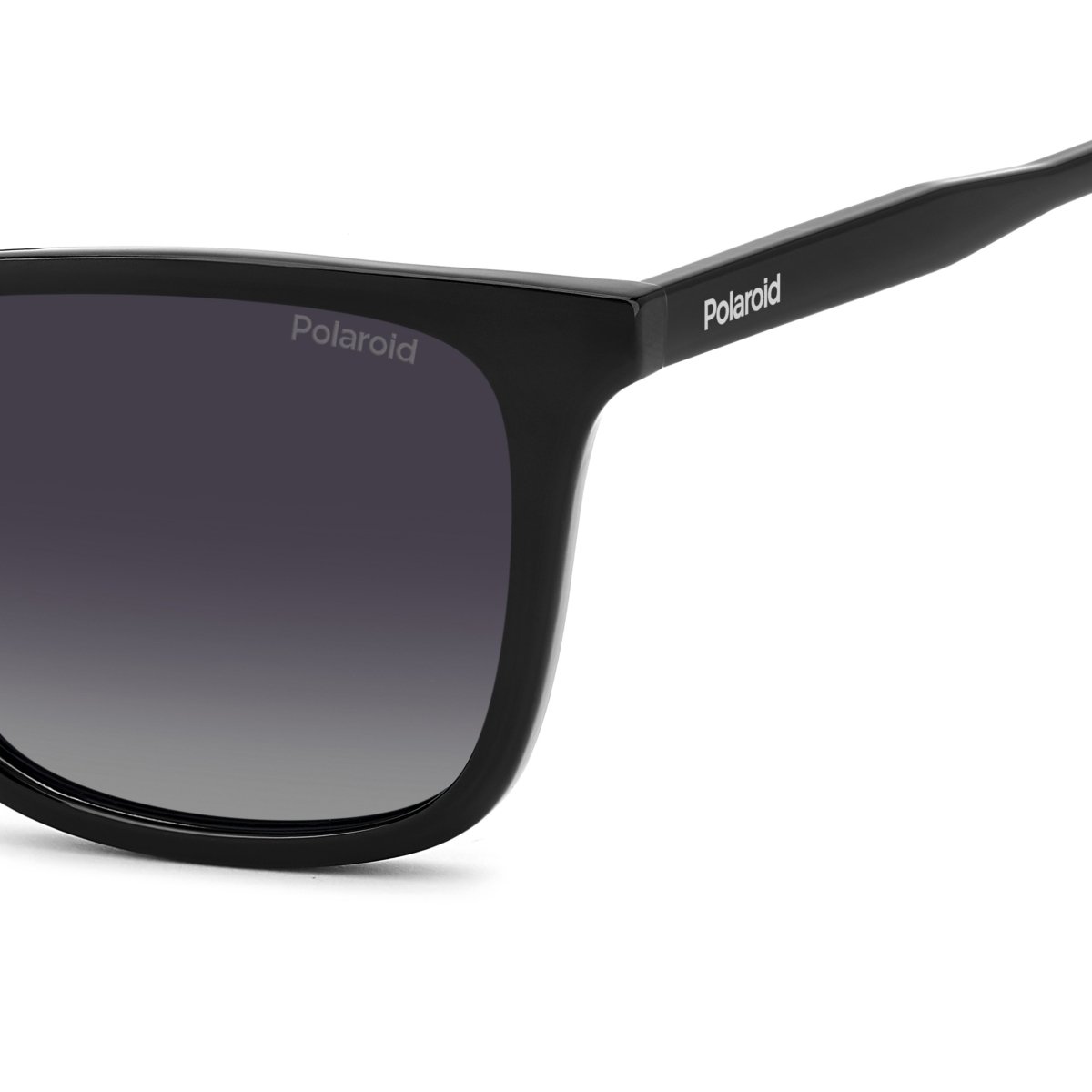 Oculos Solar Polaroid Pld4190/s 807 56 Preto Brilho Lente Cinza Degrade Polarizada Preto 3