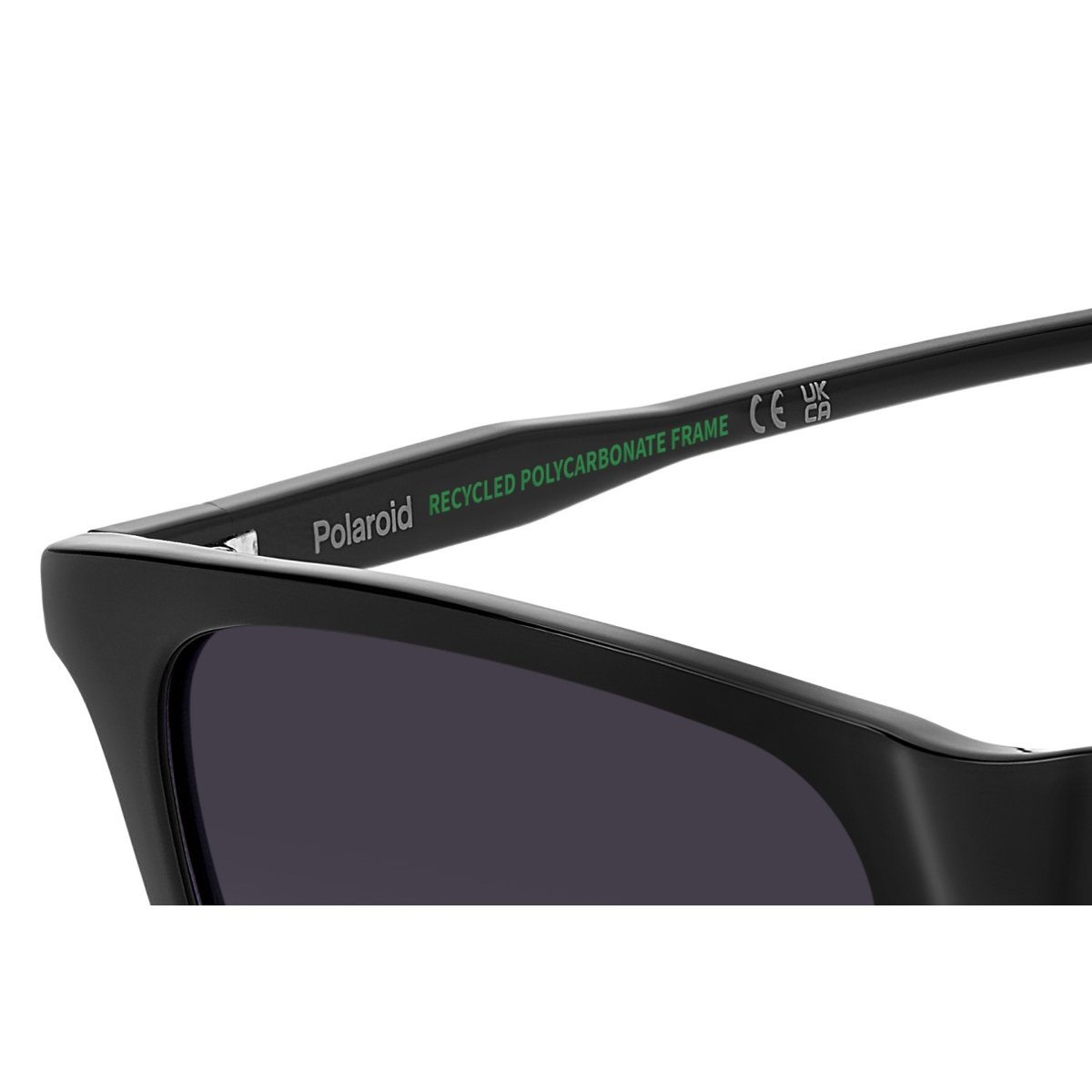 Oculos Solar Polaroid Pld4190/s 807 56 Preto Brilho Lente Cinza Degrade Polarizada Preto 4