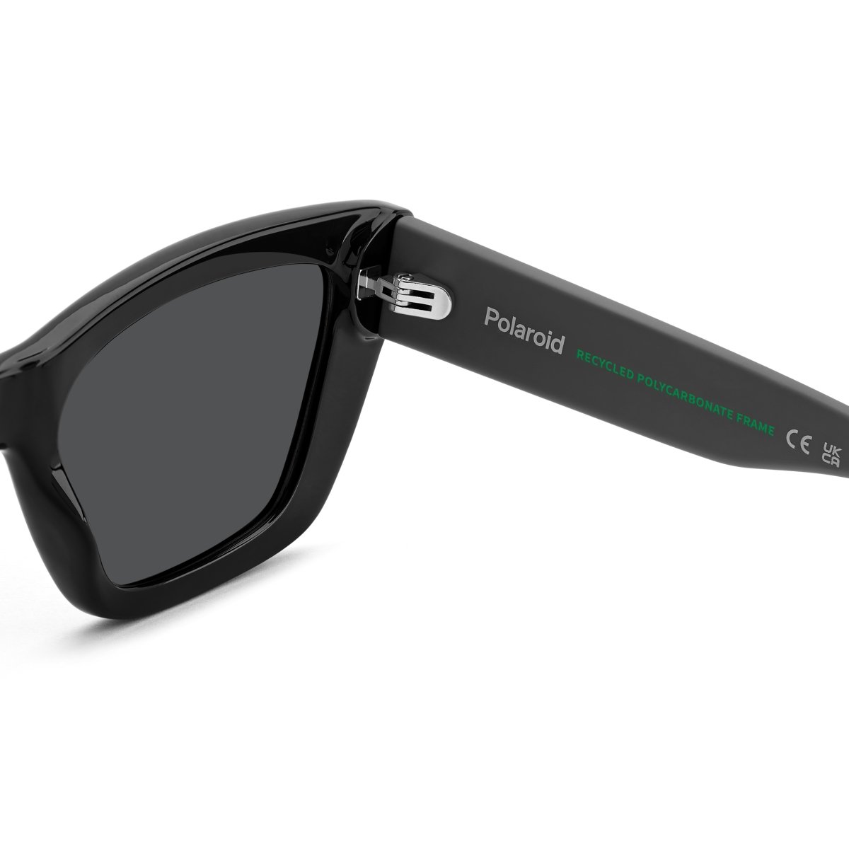 Oculos Solar Polaroid Pld6242/s/x 807 54 Preto Brilho Lente Cinza Polarizada Preto 4