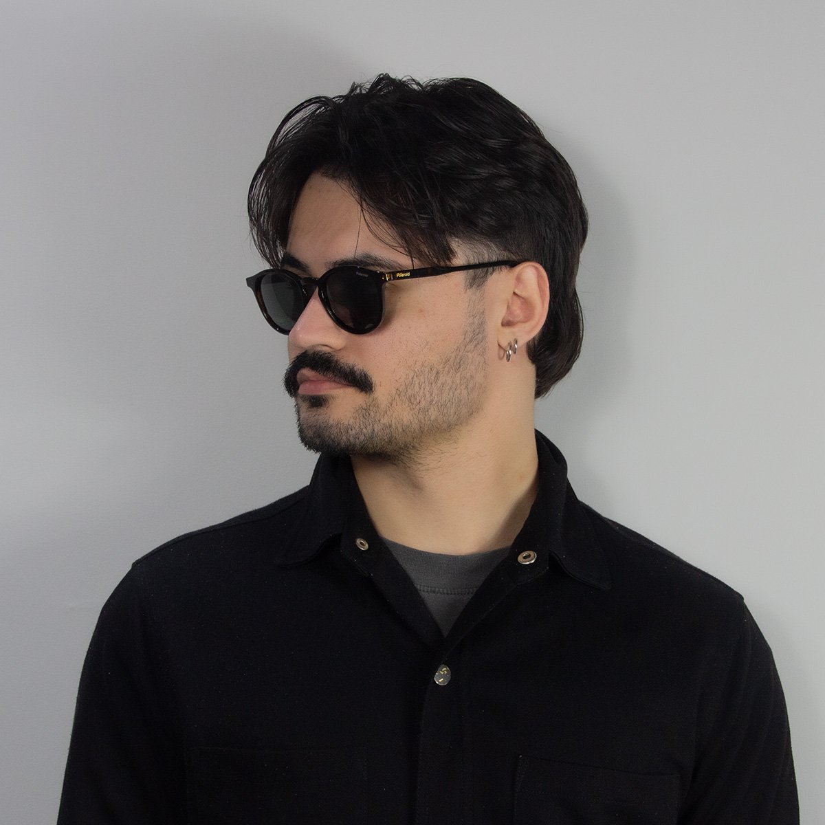 Oculos Solar Polaroid Pld4191/s 086 51 Marrom Brilho Havana Lente Verde Polarizada Marrom 5