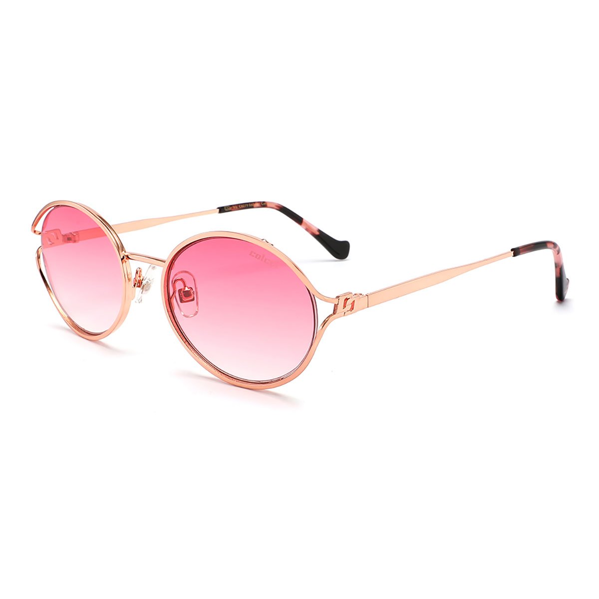 Oculos Solar Colcci Iris C0279e60al Rose Brilho Lente Rosa Degrade cat1
