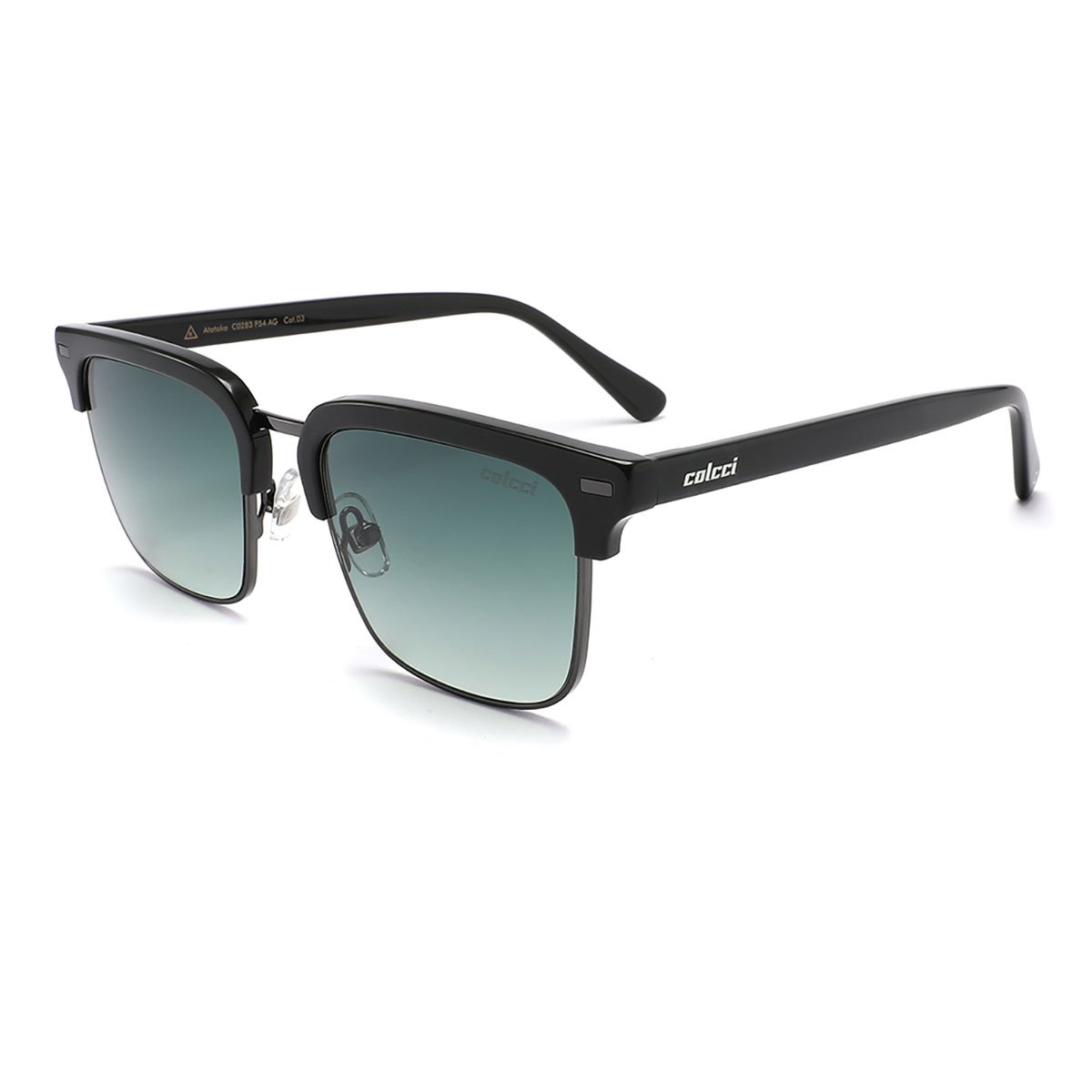 Oculos Solar Colcci Atatako C0283f54ag Verde Brilho Lente Verde Degrade cat1