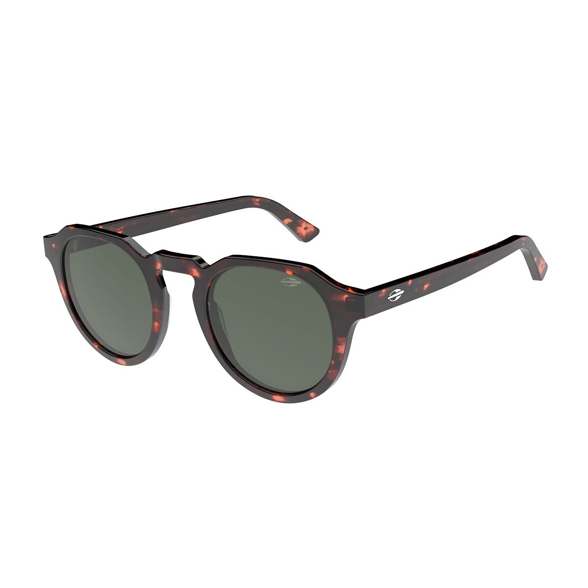 Oculos Solar Mormaii M0199f2171 Marrom Brilho Demi Lente Verde cat1