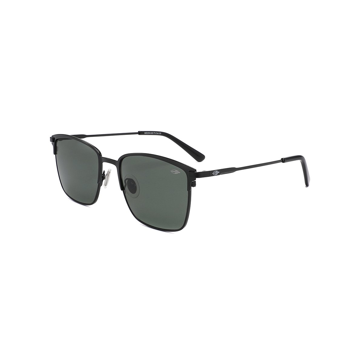 Oculos Solar Mormaii M0194a0271 Preto Brilho Lente Verde cat1