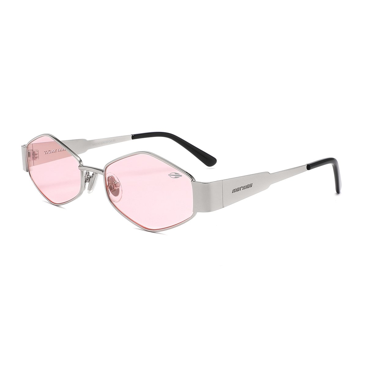 Oculos Solar Mormaii M0190g0626 Prata Brilho Lente Rosa cat1