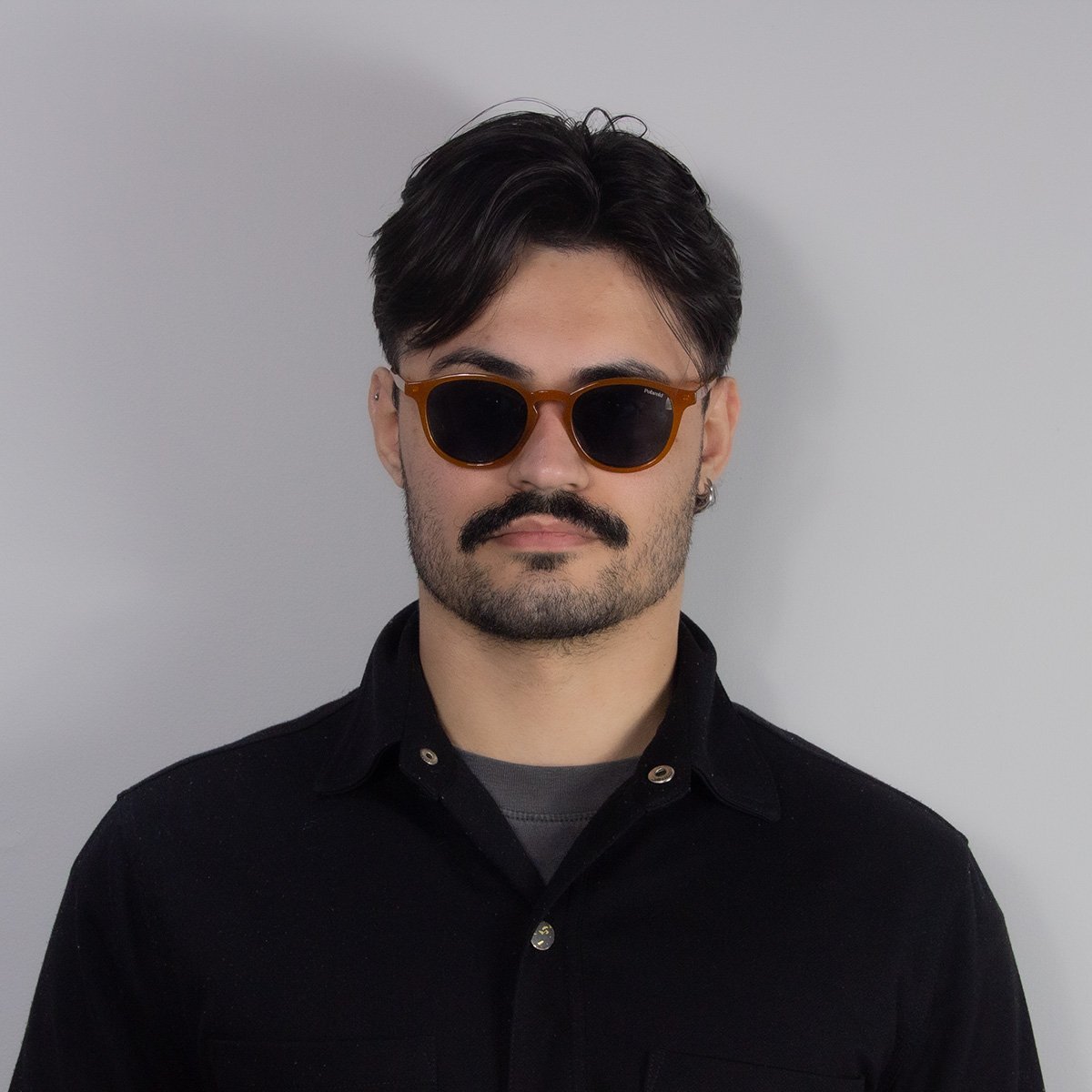 Oculos Solar Polaroid Pld4191/s Fmp 51 Marrom Translucido Lente Azul Polarizada Marrom 4