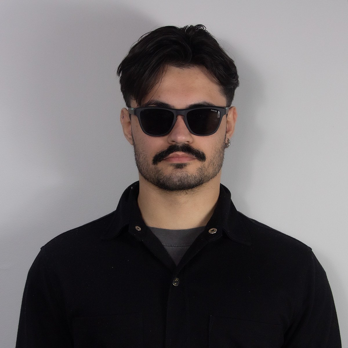 Oculos Solar Polaroid Pld2168/s 003 54 Preto Fosco Lente Cinza Polarizada Preto 6