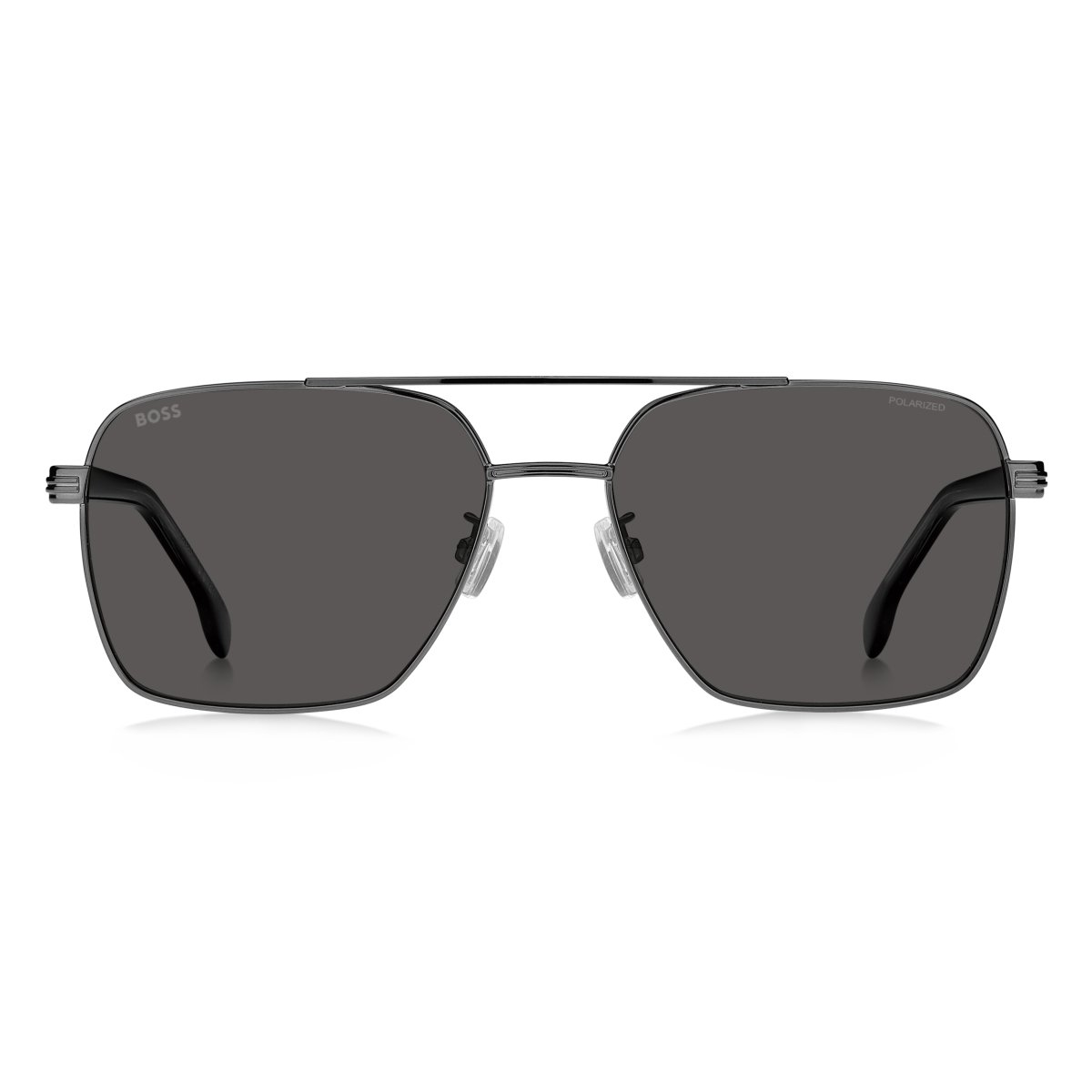Oculos Solar Boss 1846/g/s V81 58 Grafite Brilho Lente Cinza Polarizada Grafite 2
