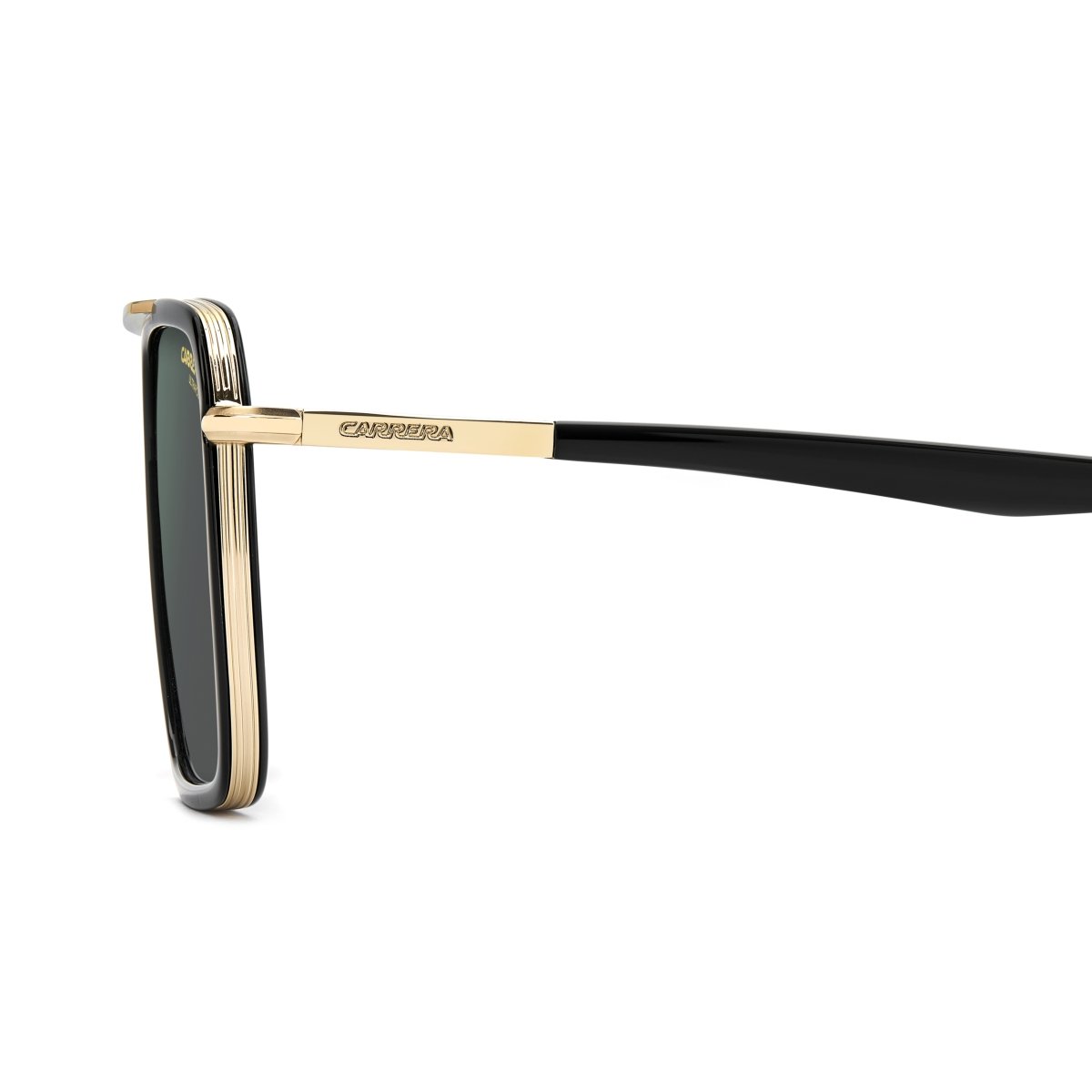 Oculos Solar Carrera 362/s 2m2 55 Dourado Brilho Lente Cinza Polarizada Preto/Dourado 4